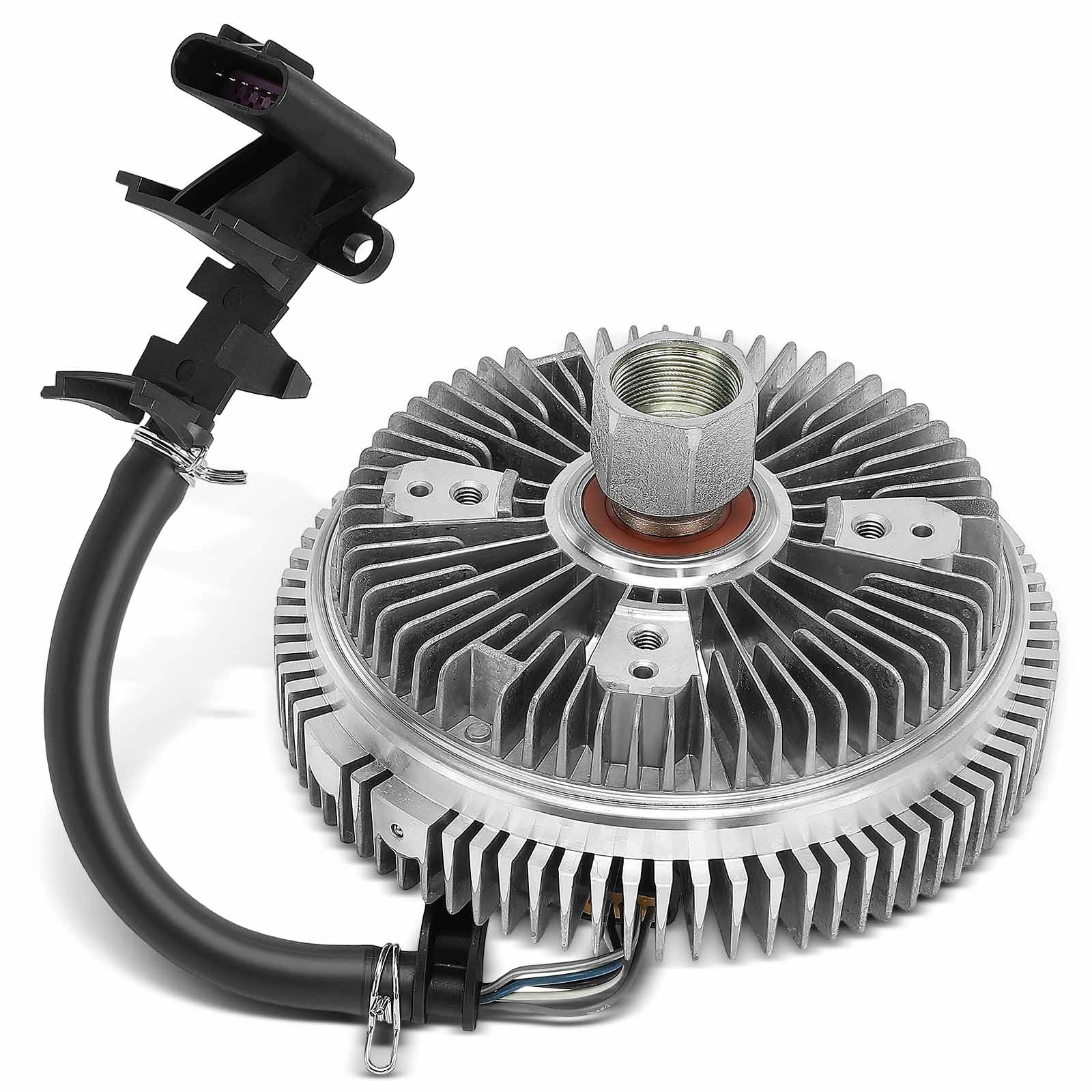 A-Premium Electronic Radiator Cooling Fan Clutch Compatible with Chevy, GMC, Buick, Saab & Oldsmobile - Trailblazer 02-09, SSR, Envoy, Rainier, Bravada, 9-7x - 4.2L 5.3L 6.0L - Replace# 25790869
