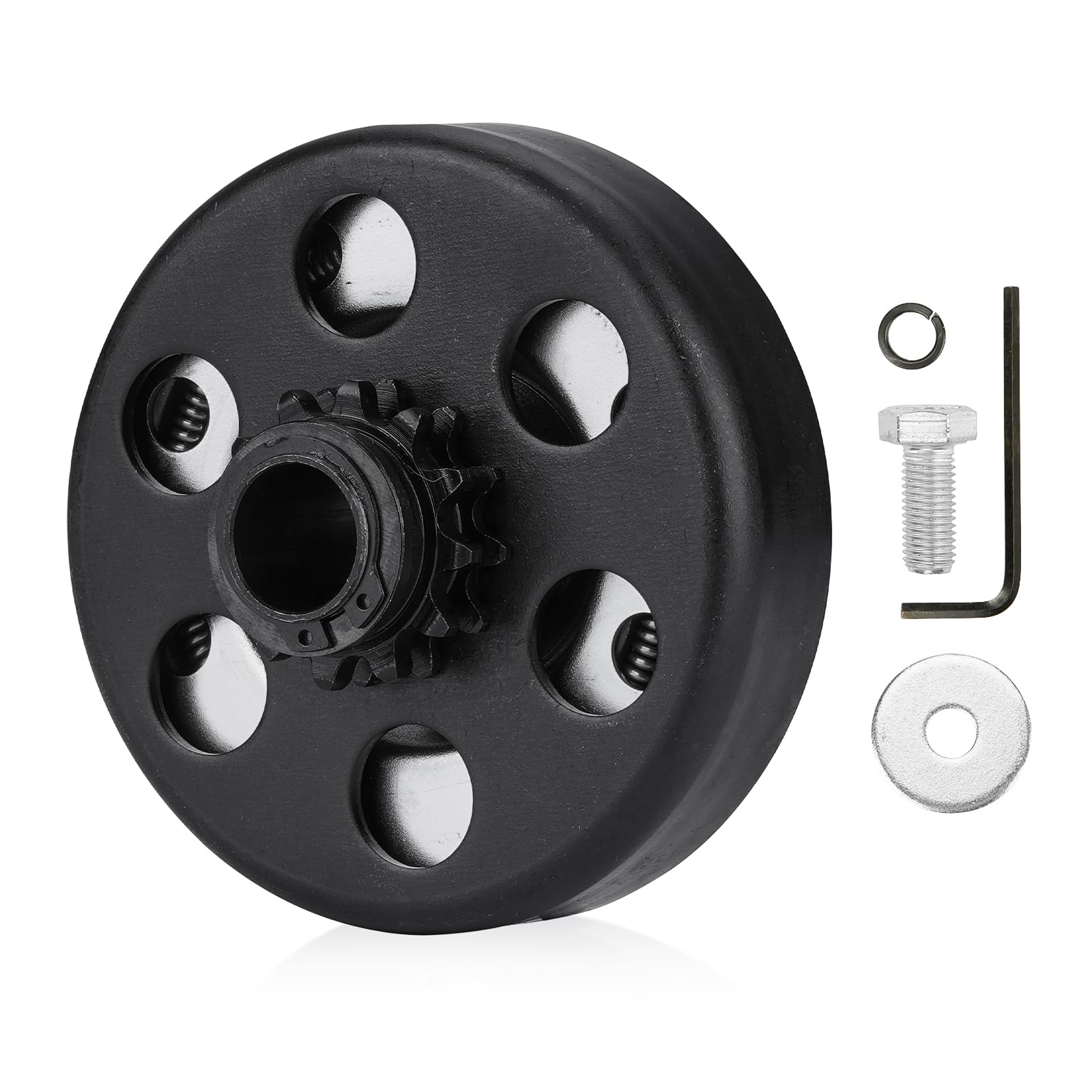 Youxmoto Go Kart Clutch 3/4'' Bore 10 Tooth For #40/41/420 Chain, Predator 212 Centrifugal Clutch Up To 6.5 Hp, Fit For Go Kart