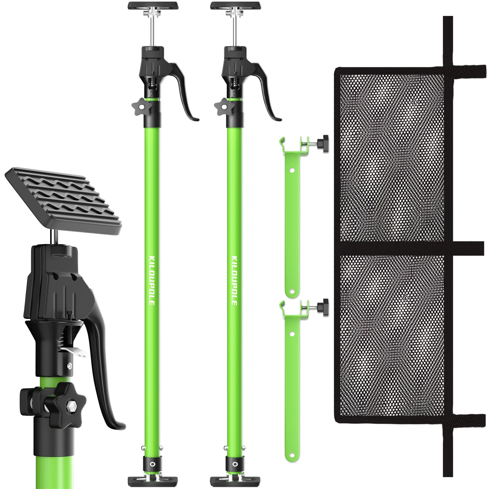 Kiloupole Adjustable Cargo Bar, 40'' To 70'' Non-Slip Truck Bed Divider, Cargo Bar For Pickup Truck Bed Cargo Bars For Suvs, Tra