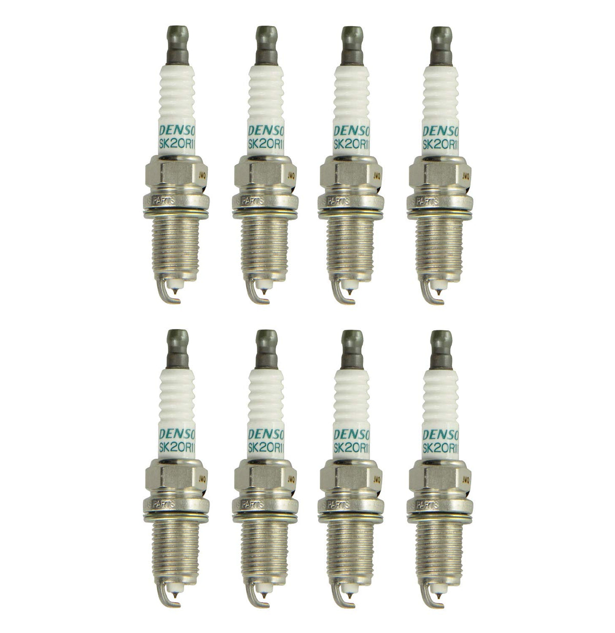 Set (8Pcs) Denso Iridium Long Life Spark Plugs Stock 3297 Iridium Core .043''(1.1Mm) Gap Size