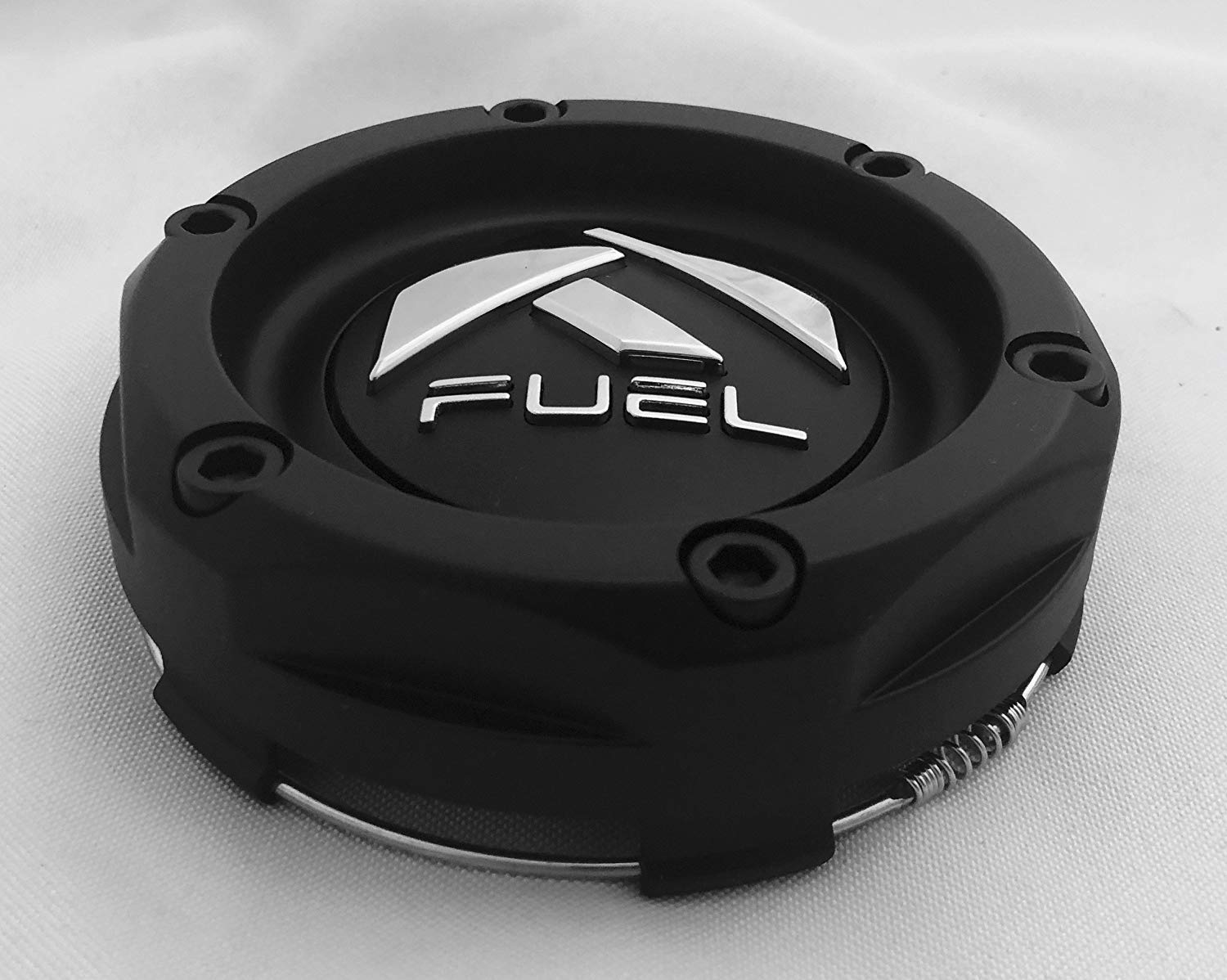 Fuel Offroad Matte Black Wheel Center Cap - Metal, Model 1003-46, Black, Qty 1