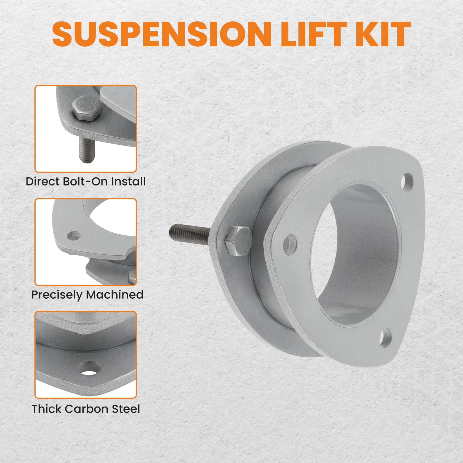 Waverspeed 3.5' Front & 2.5' Rear Leveling Kit For Ford Expedition 2003-2018, For Lincoln Navigator 2Wd/4Wd, Suv Lift Strut Spacers