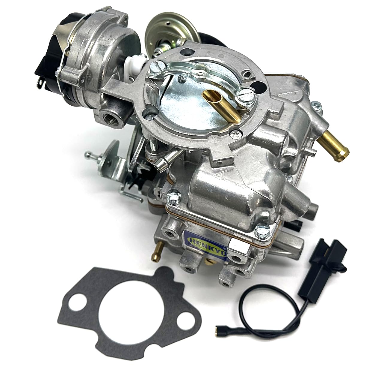 Carter Yfa Type 1 Barrel Carburetor Automatic Vacuum Choke Fits 1965-1985 Ford Bronco Fairmont Granada Econoline F100 F150 F250 F350 E150 E250 E350 4.9L 300 Cu 4.1L 250 3.3L 200Cu Inline 6 Cyl Engines