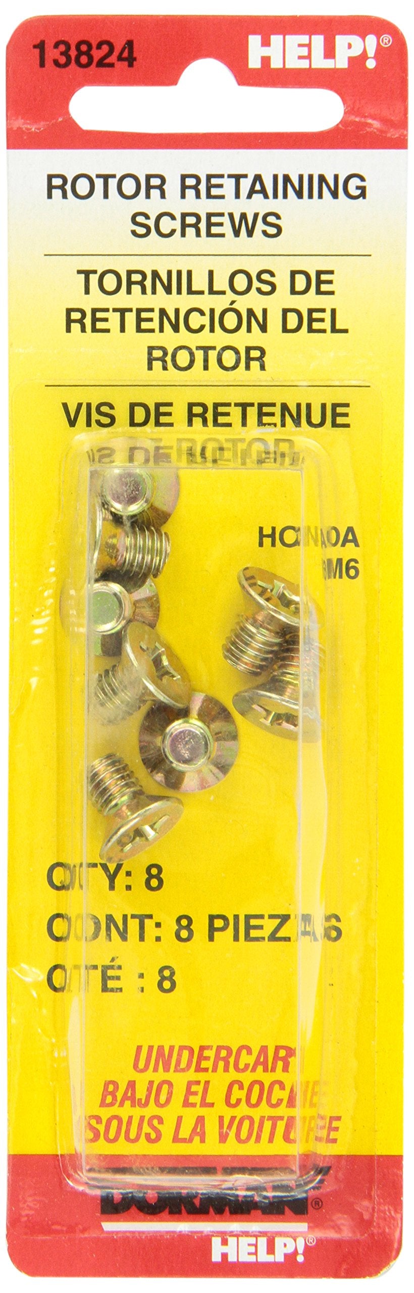 Dorman 13824: Disc Brake Rotor Retaining Screws