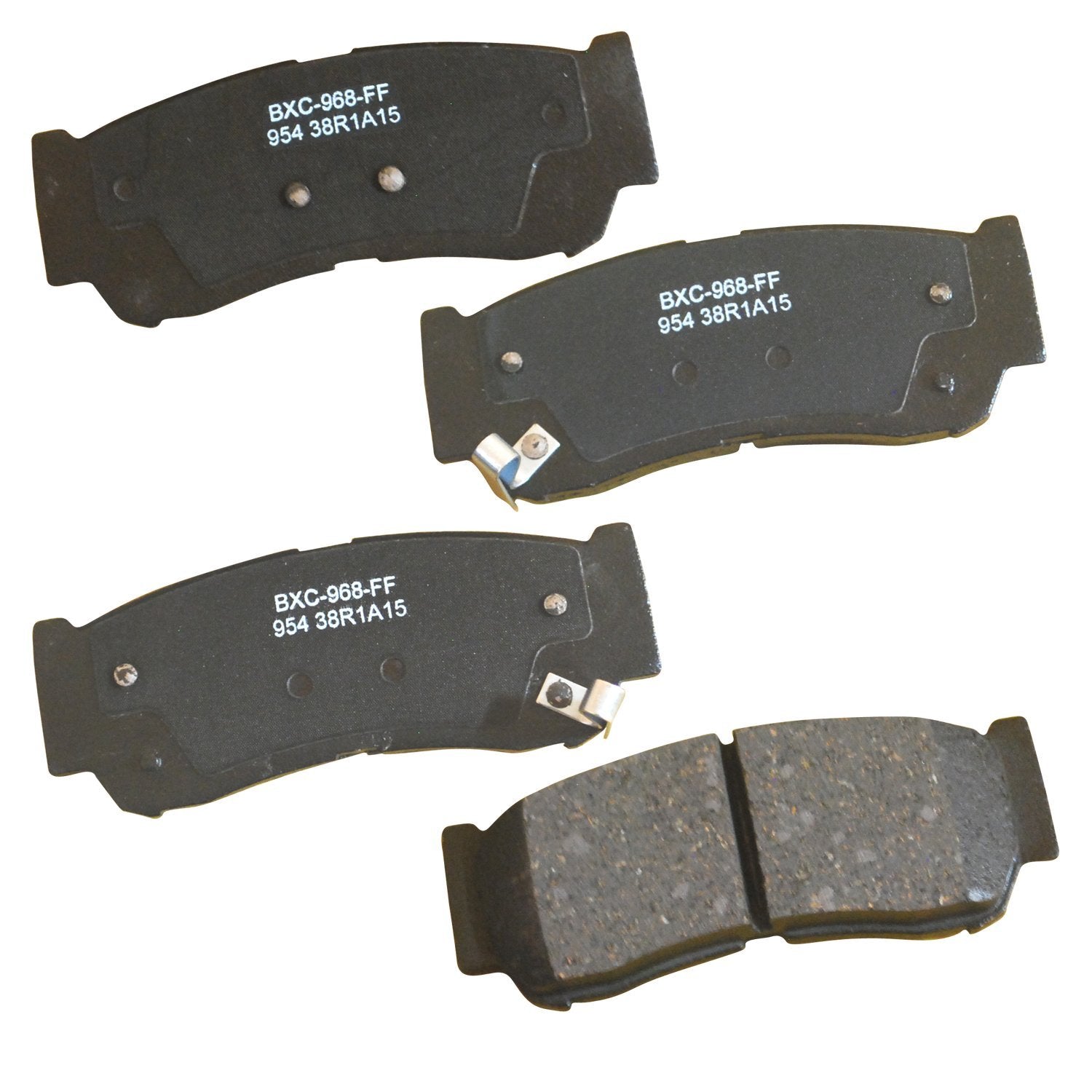 Bendix Premium Sbc954 Ceramic Rear Brake Pads For Hyundai Entourage 2007, Kia Sedona 2006, Sorento 2009-2003