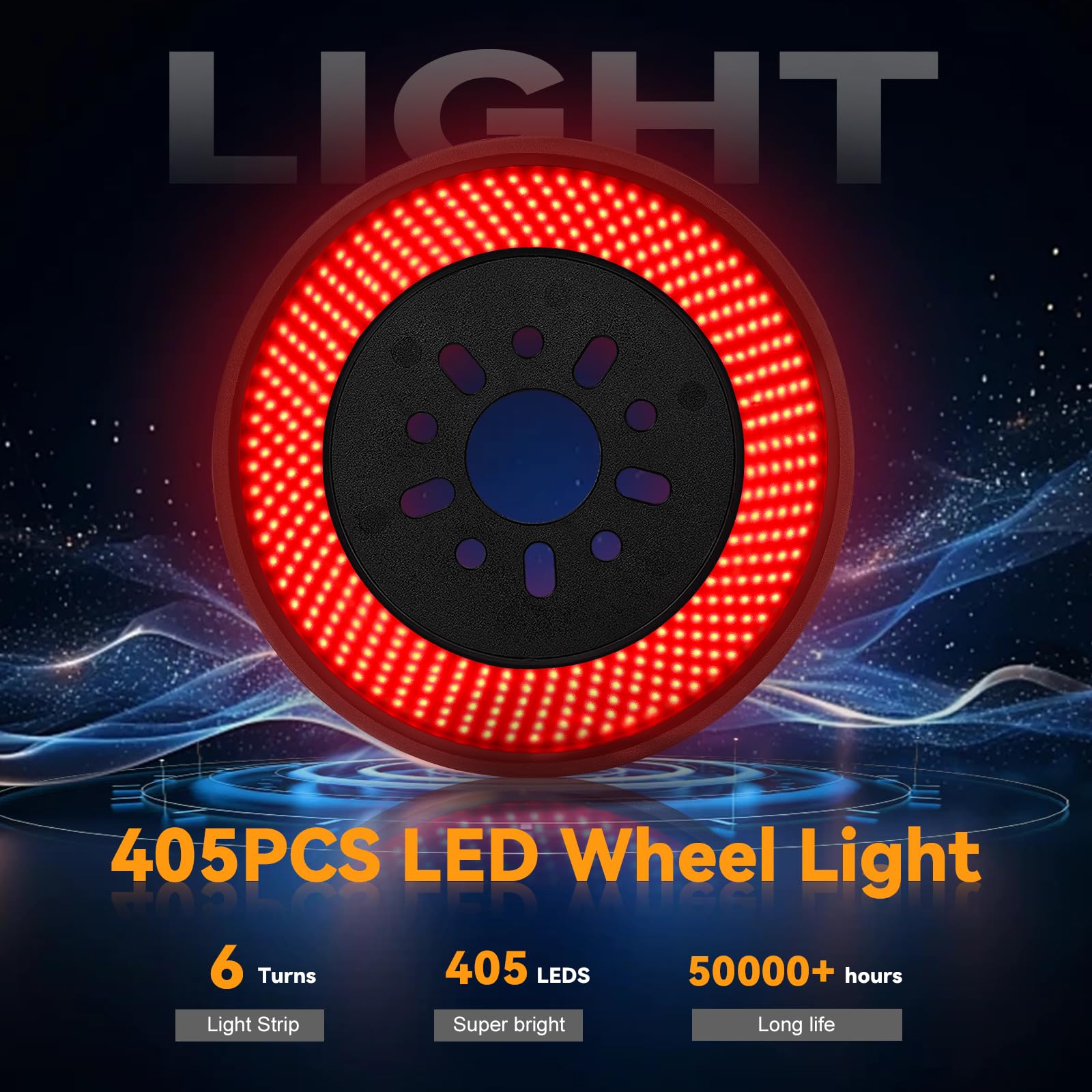 Karsam Spare Tire Brake Light For 2018-2025 Jeep Wrangler Jl Jlu, 405Pcs Led Super Bright 3Rd Third Brake Light, Plug-N-Play Whe