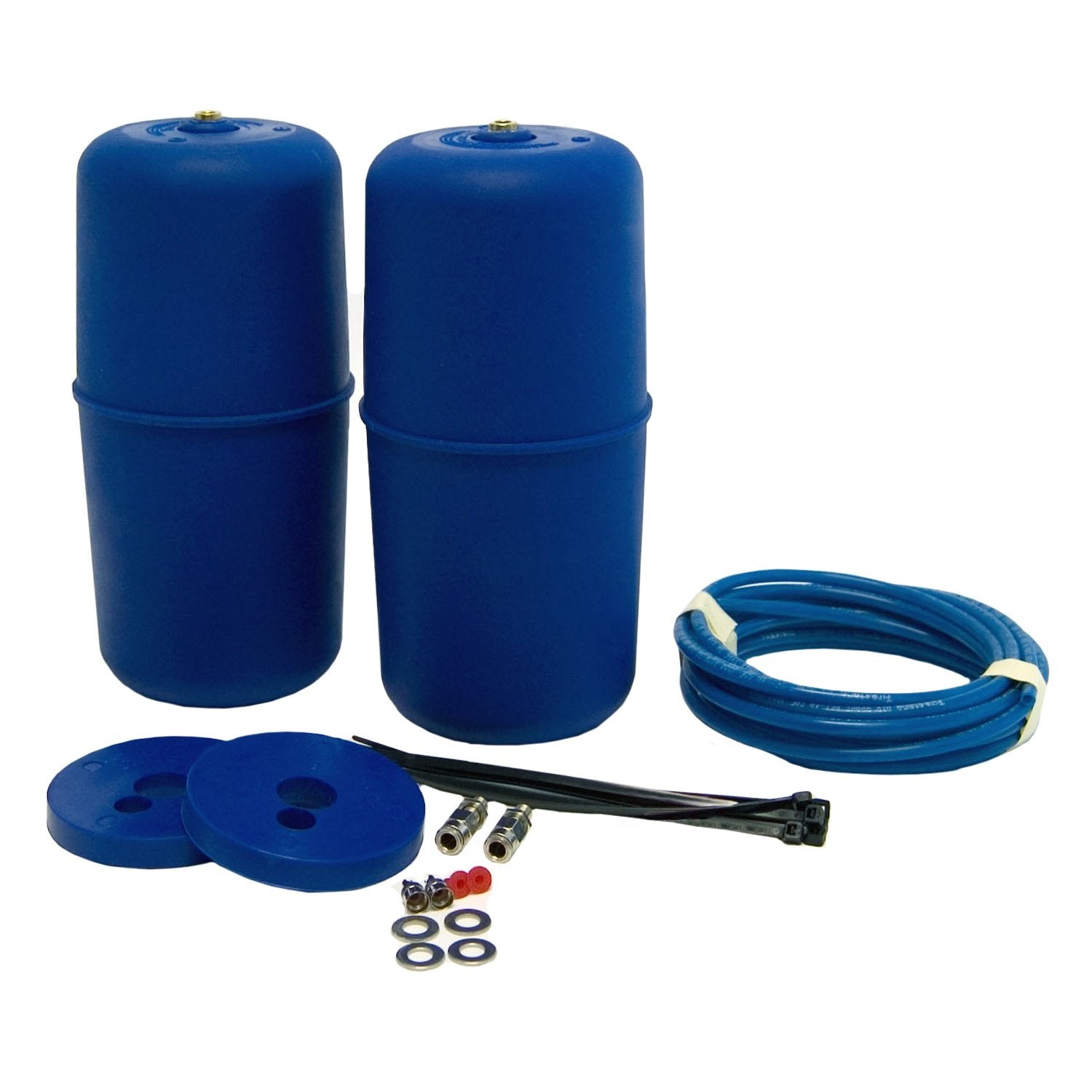 Firestone Ride-Rite 4135 Coil-Rite; Air Helper Spring Kit; Rear; Incl. Air Helper Springs; Supports; Hardware; Air Line; And Inf