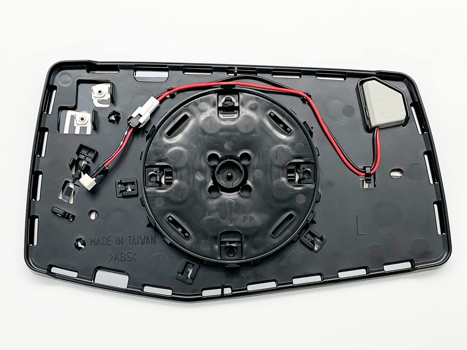 APA Replacement for Mirror Glass Power Heated with Blind Spot Detection 2019 2020 2021 SILVERADO SIERRA 1500 Driver Left Side 84