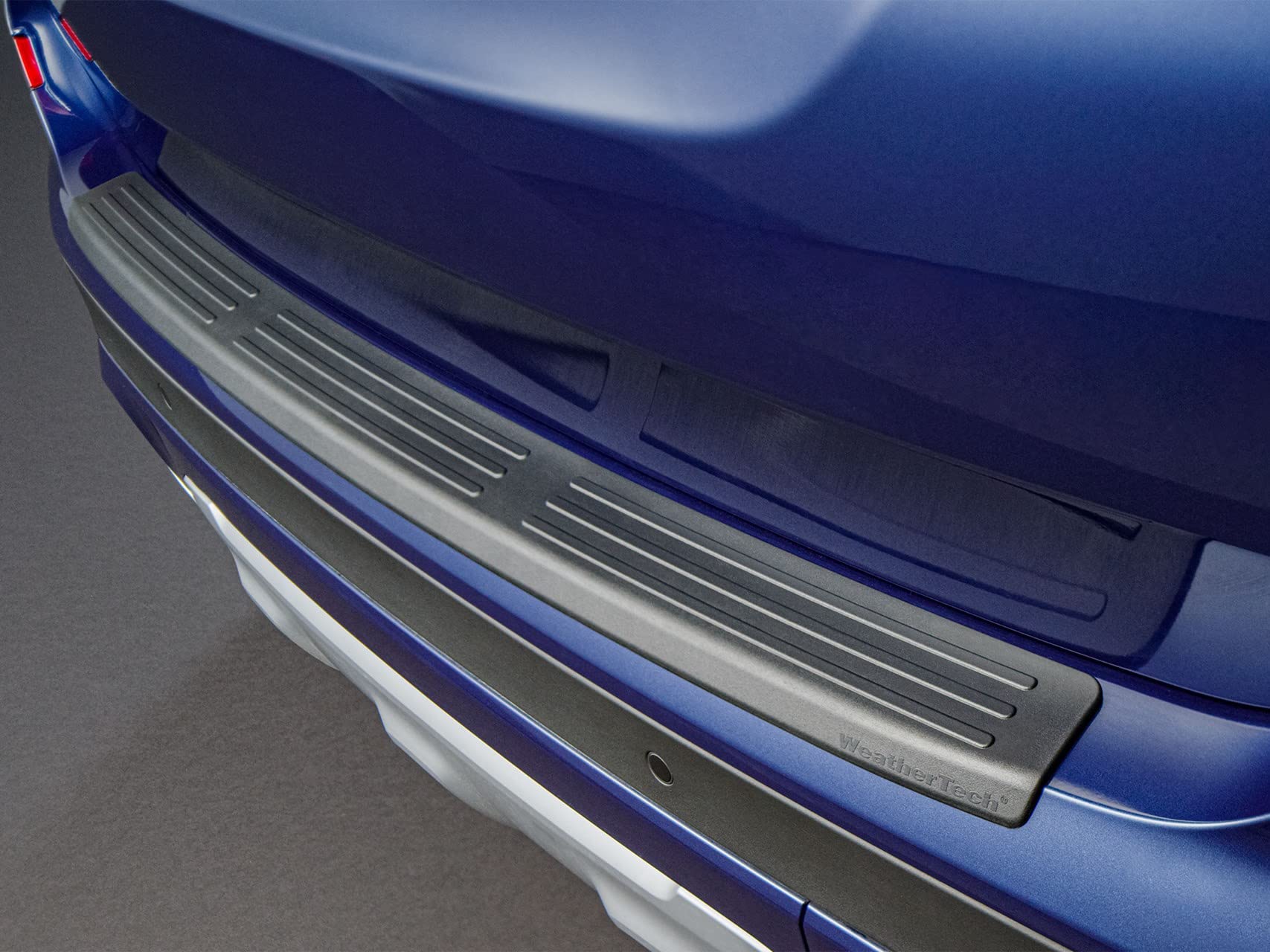 WeatherTech Custom BumperTopper for VW Atlas  Rear Bumper Protector (BP0002) Black
