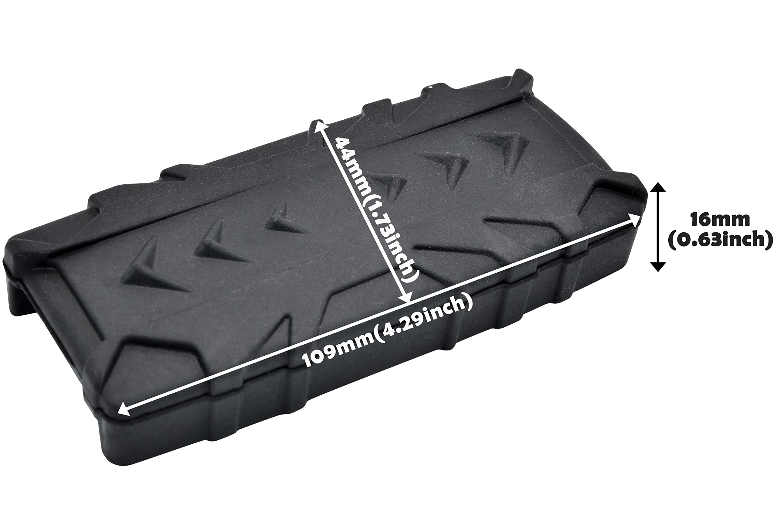 SAUTVS Black Larger Brake Pedal for Can Am Spyder, Extended Brake Foot Rest Peg Pedal Footboards for Can-Am Spyder F3 All models