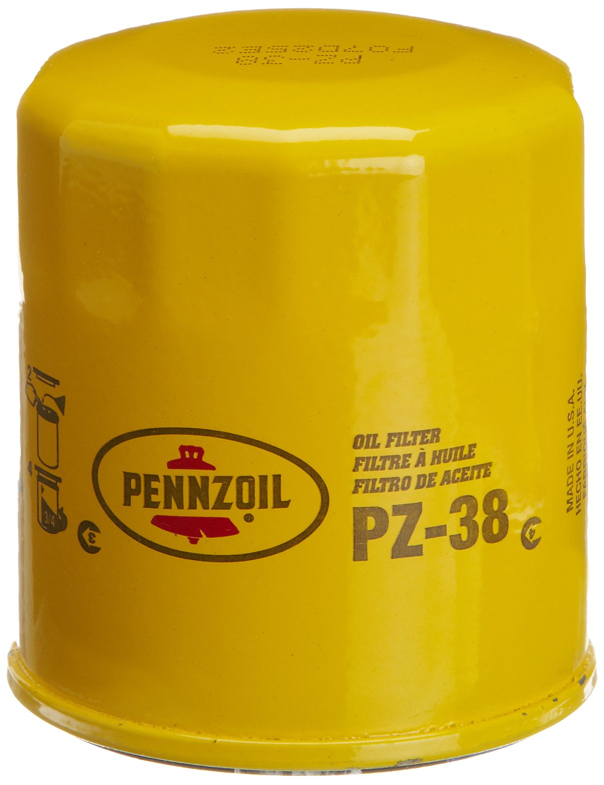 8069196 Oil Filter Spin On Pz38 Pennzoil Pz38 Oil Filter (Pack Of 1)