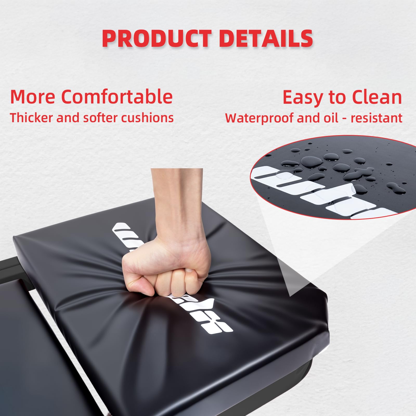 WheelX Mechanic Creeper 40 inches 2-in-1 Mode Z Seat 480lbs Capacity, Foldable Garage Adjustable Rolling Folding with 6pcs Wheel