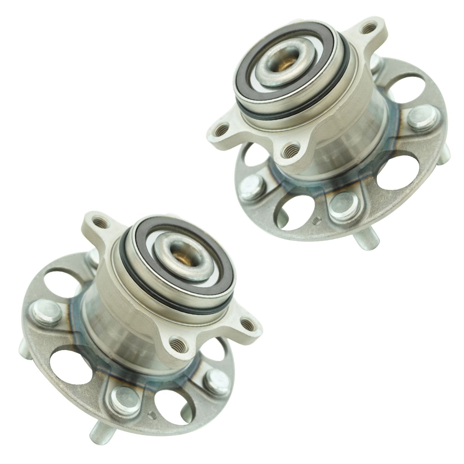 Trq Rear Wheel Hub Bearings Assembly Set Compatible With 2006-2015 Honda Civic