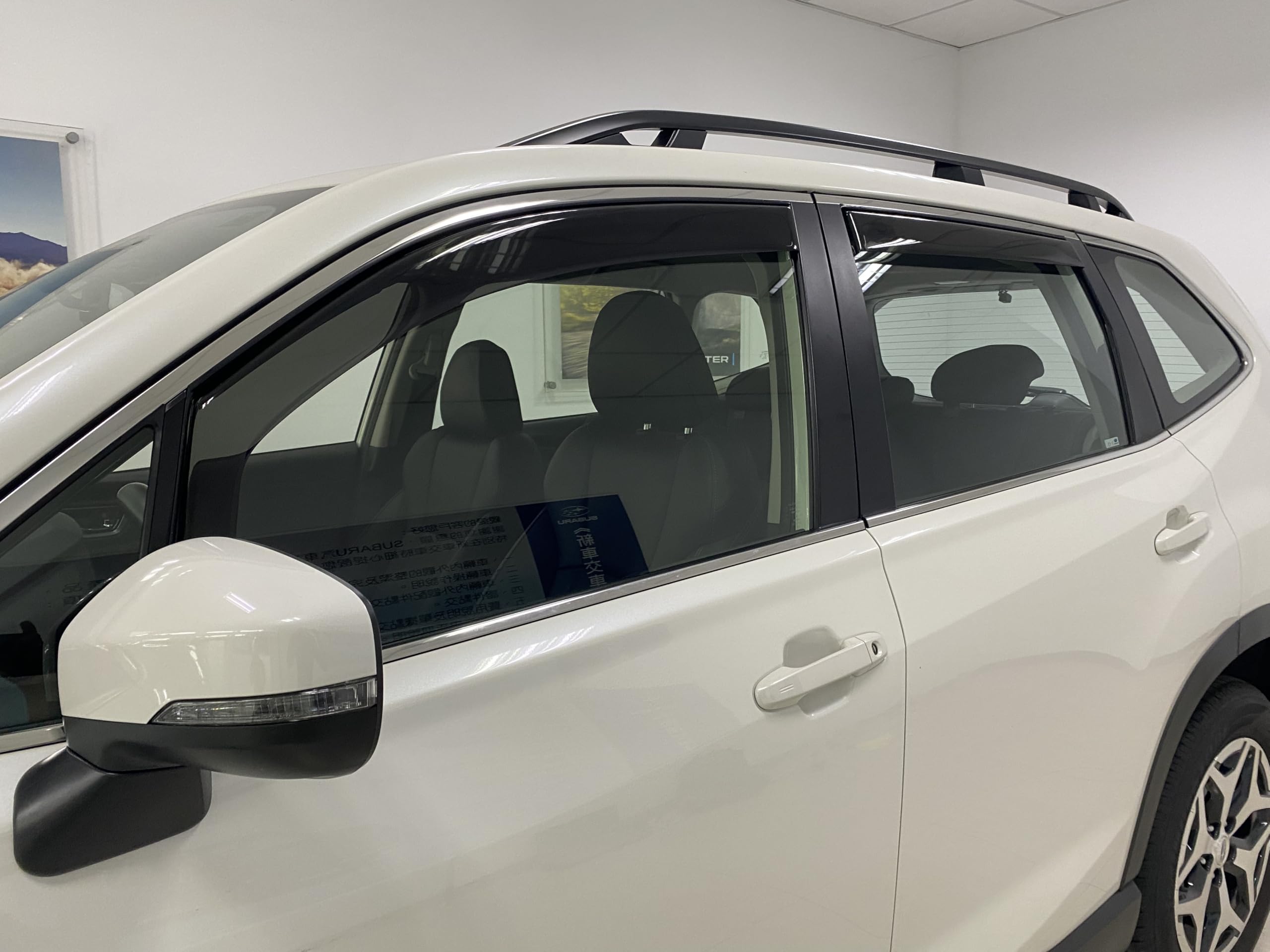 2019-2024 In-Channel Side Window Visor Deflectors Compatible With Subaru Forester Rain Guards Sk Premium Sport Limited Touring S