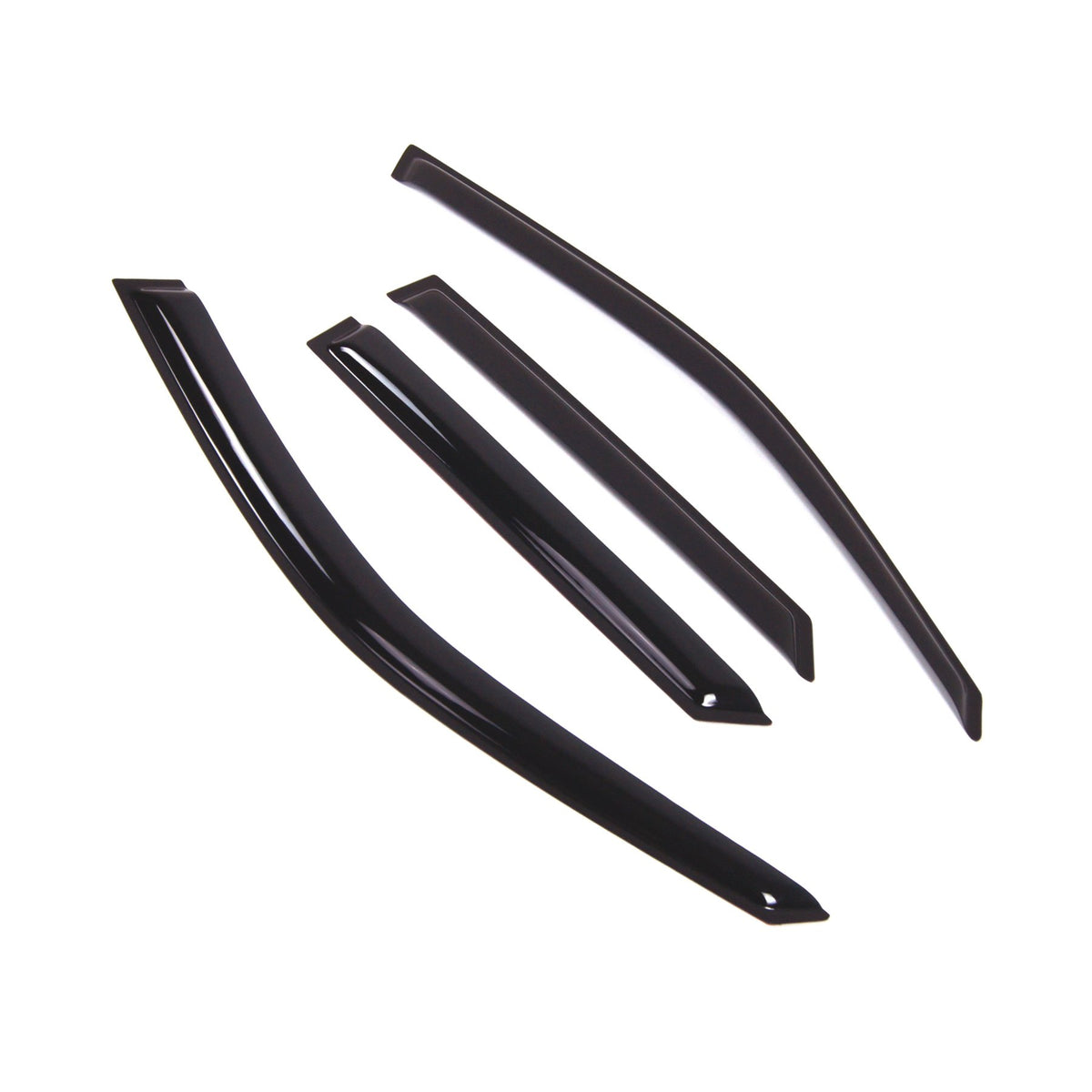 Tuningpros Outside Mount Window Vent Visors Rain Guards Compatible With Mazda Protege5 2002-2005 | Side Window Wind Deflectors R