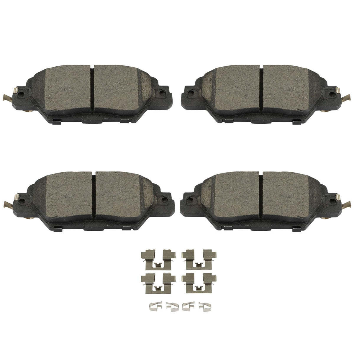 Scitoo D1846 Ceramic Brake Pads Sets Rear W/Hardware Replacement For Mazda For Cx-5 2016 2017 2018 2019 2020 2021
