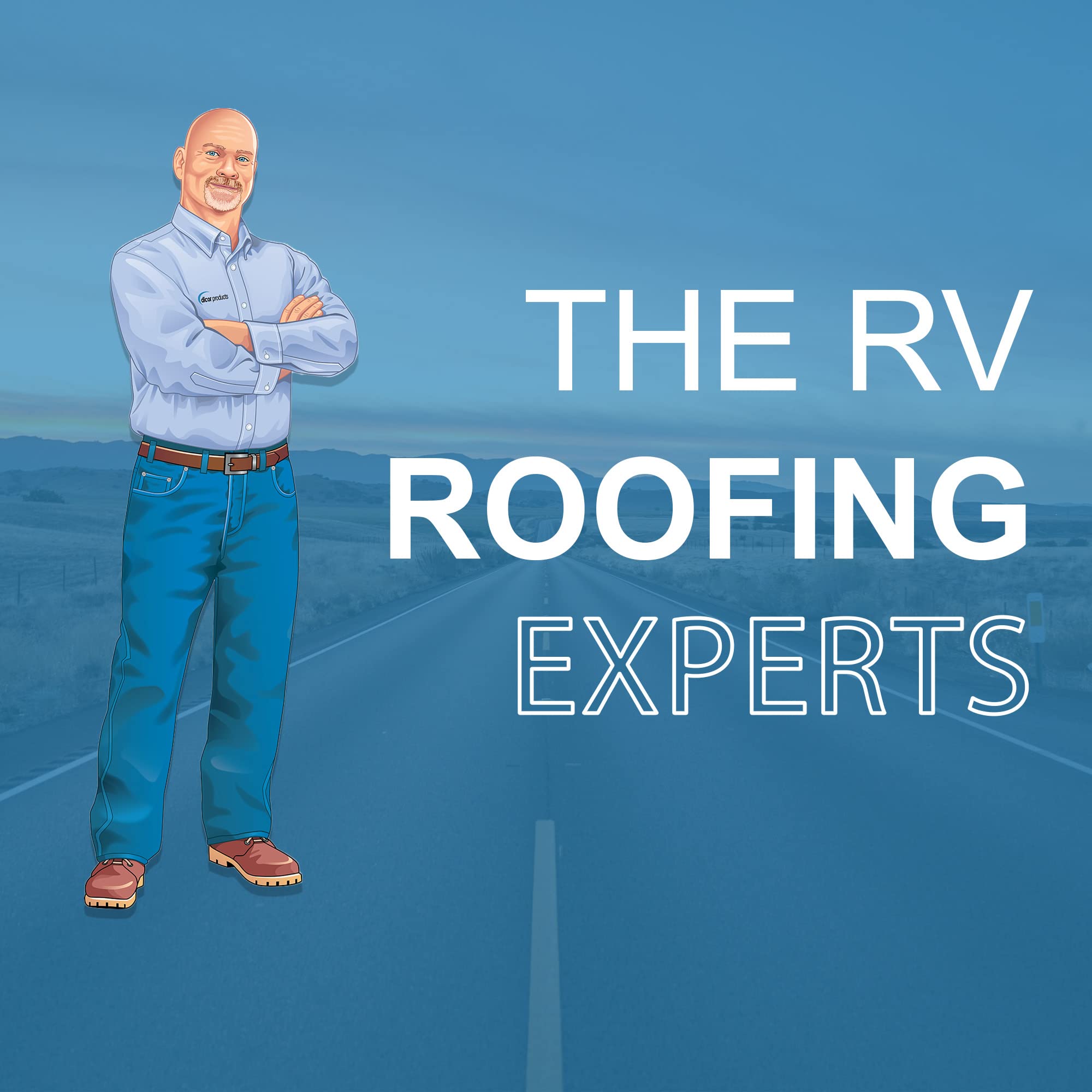 Dicor 901BA-1 Water-Based RV Roof System Bonding Adhesive - EPDM and TPO Compatible