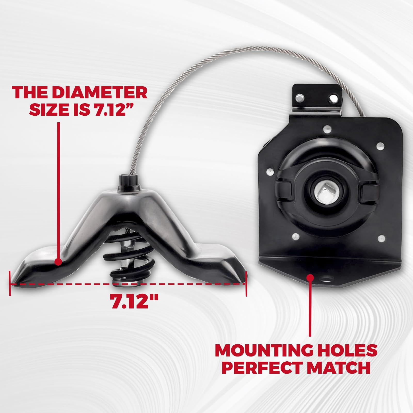 Hsbang Spare Tire Hoist Compatible with Chevy Silverado 2003-2010 GMC Sierra 2500 HD 3500 Classic 3500 3500 HD 924-502 19259450