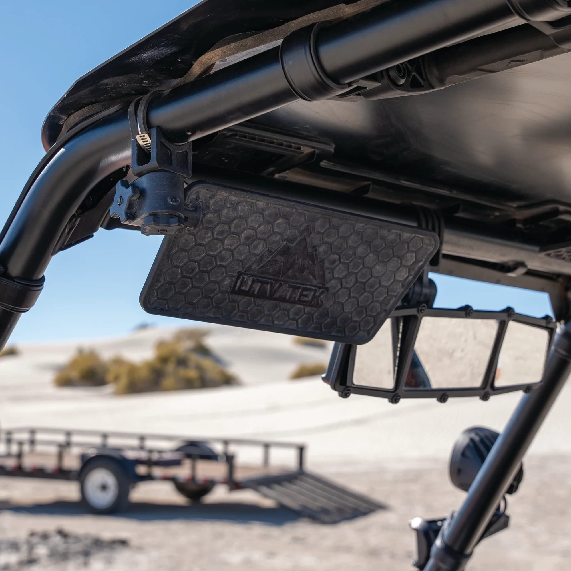 ATV Tek UTVSV1 Adjustable Multi-Directional Sun Blocking Clear View UTV Sun Visor