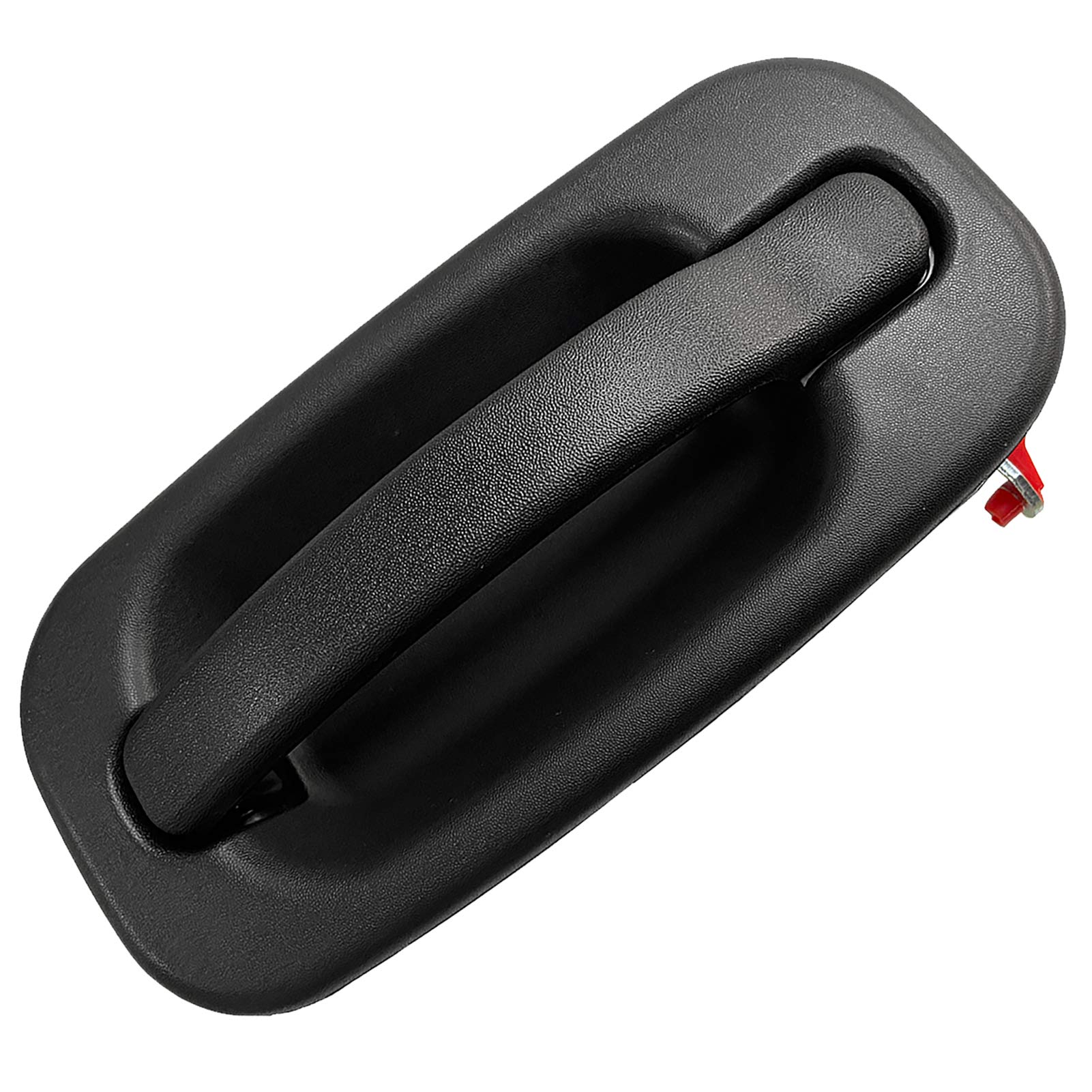 Npauto Exterior Front Passenger Side Door Handle Compatible With 1999 2000 2001 2002 2003 2004 2005 2006 2007 Silverado Gmc Sierra Tahoe Yukon Xl Avalanche 1500 2500 Hd, Black, No Keyhole