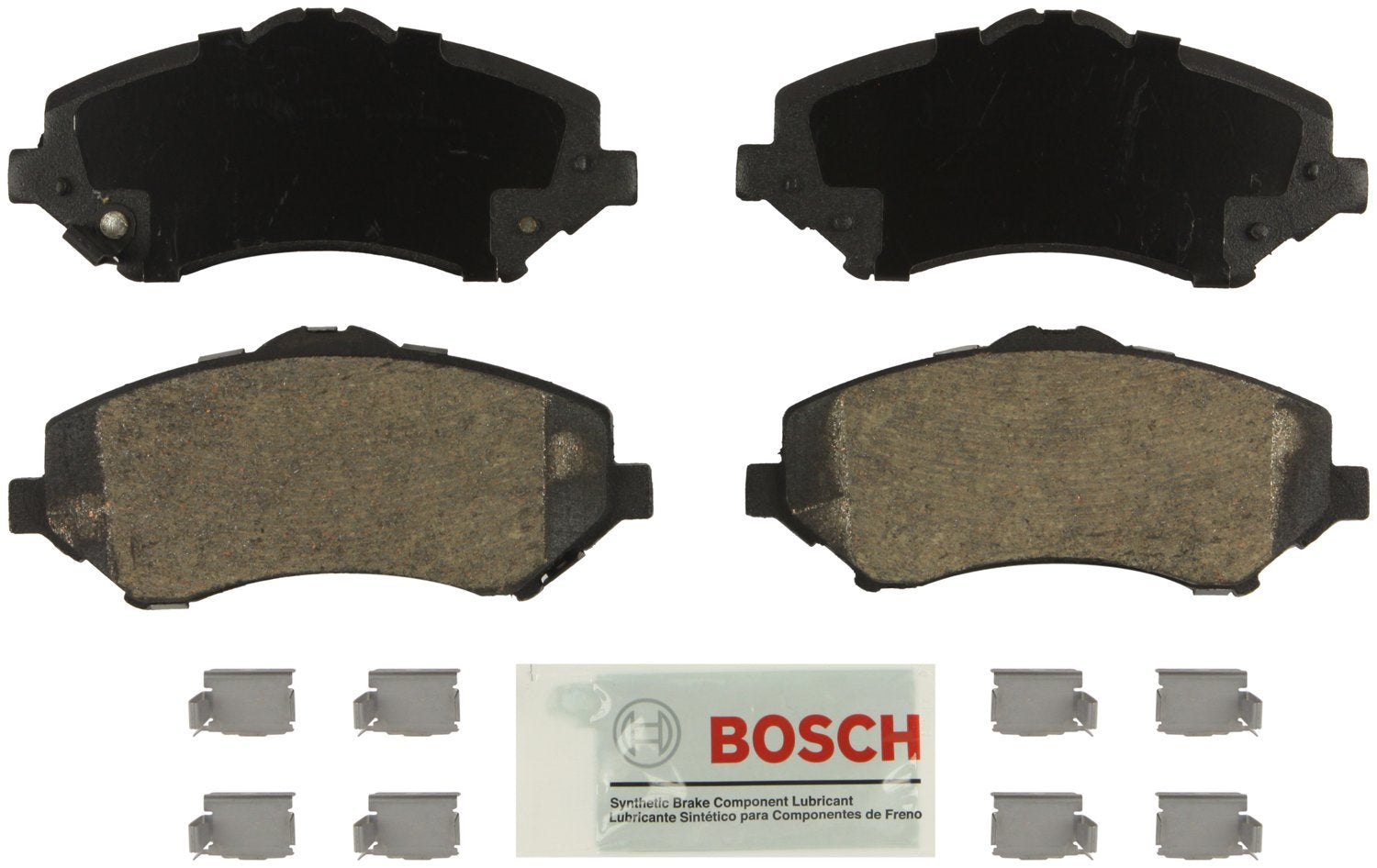 Bosch Be1327H Blue Semi-Metallic Disc Brake Pad Set With Hardware - Compatible With Select Chrysler Town & Country; Dodge Grand 