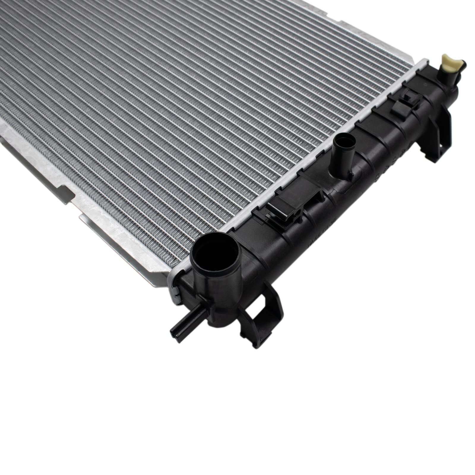 Trq Radiator Assembly Aluminum Core Compatible With 04-10 Chevrolet Malibu 05-10 Pontiac G6 07-08 Saturn Aura Cu2727 Cu2851 Gm30