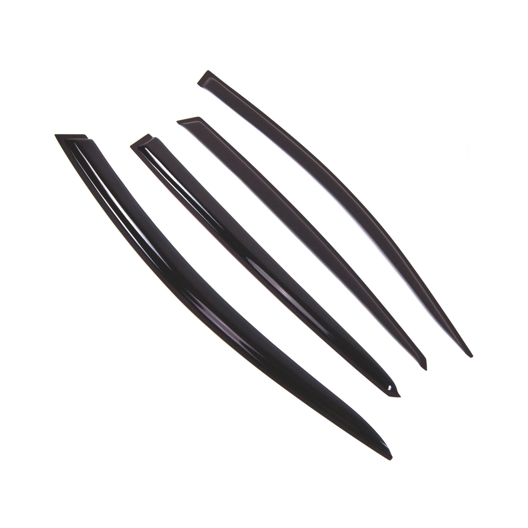 Car Window Rain Guard | Outside Mount Visors Auto Side Window Deflectors | Windows Visor Rain Shields Compatible With 2010-2015