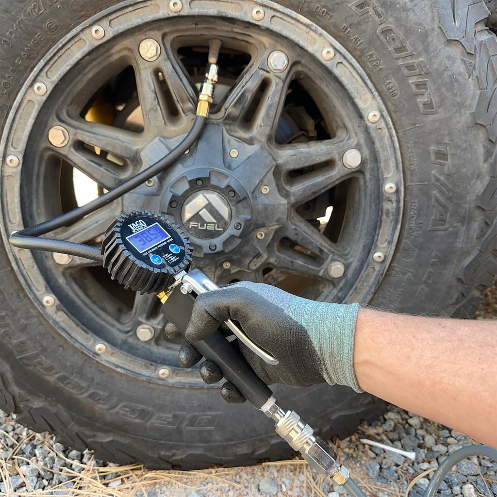 Jaco Flowpro 2.0 Digital Tire Inflator With Pressure Gauge - 200 Psi