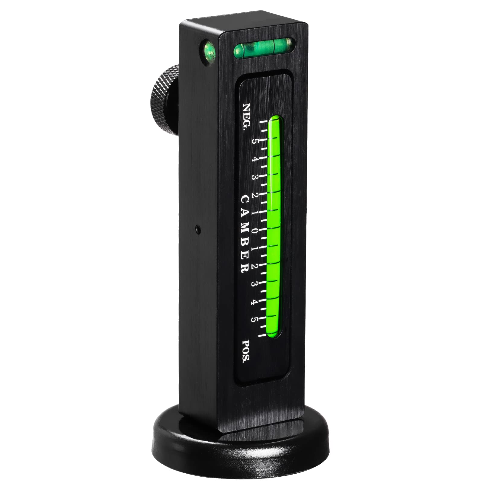 Toolwiz Universal Adjustable Magnetic Gauge Tool Camber Gauge Castor Strut Wheel Alignment Tool For Car Truck Rv Tire Repair Caster Alignment Castor Wheel Gauge Camber Alignment Tools Black