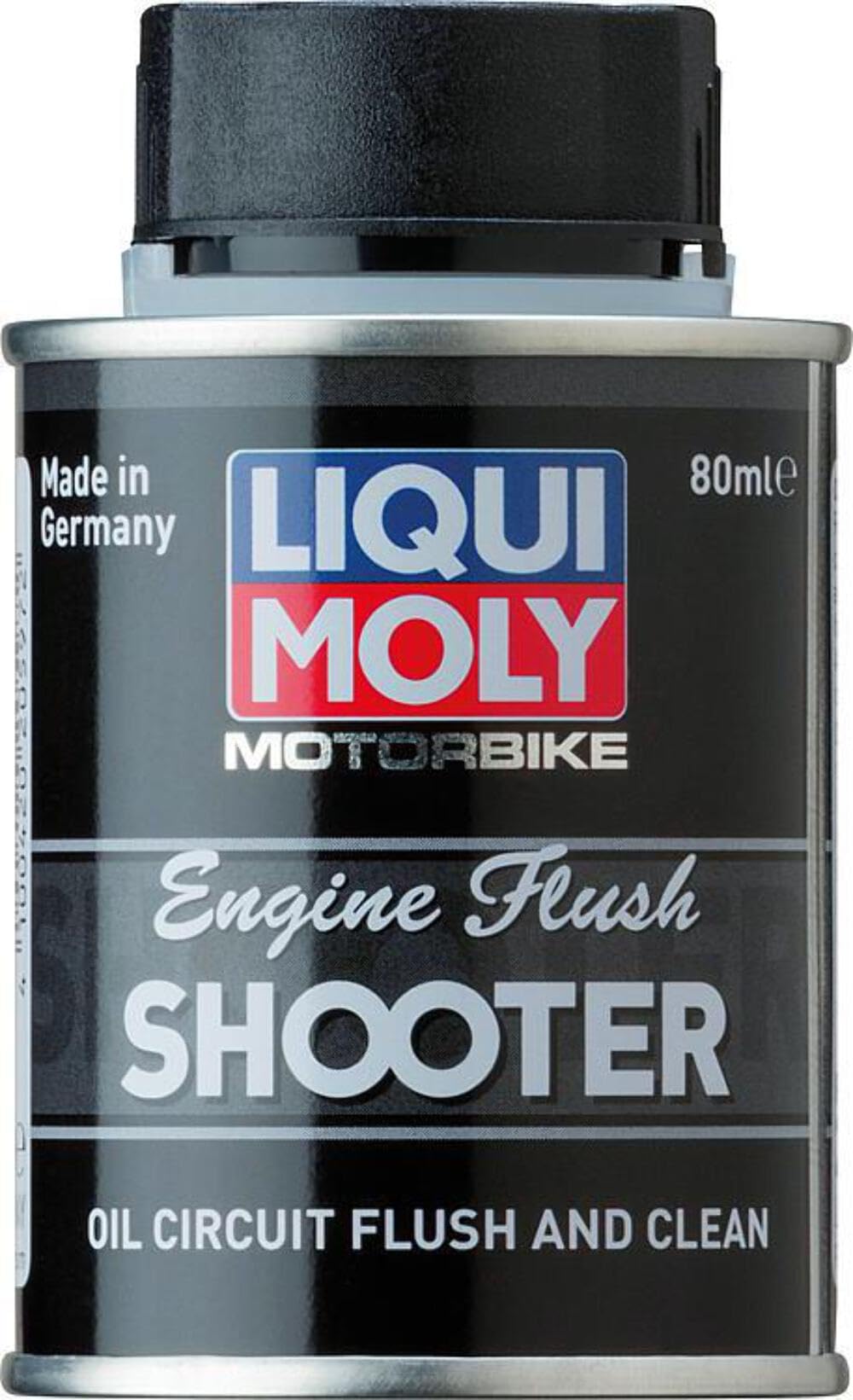 Liqui Moly Motorbike Engine Flush Shooter | 80 ml | Motorcycle Oil Additive | Item No.: 3028, Colourless