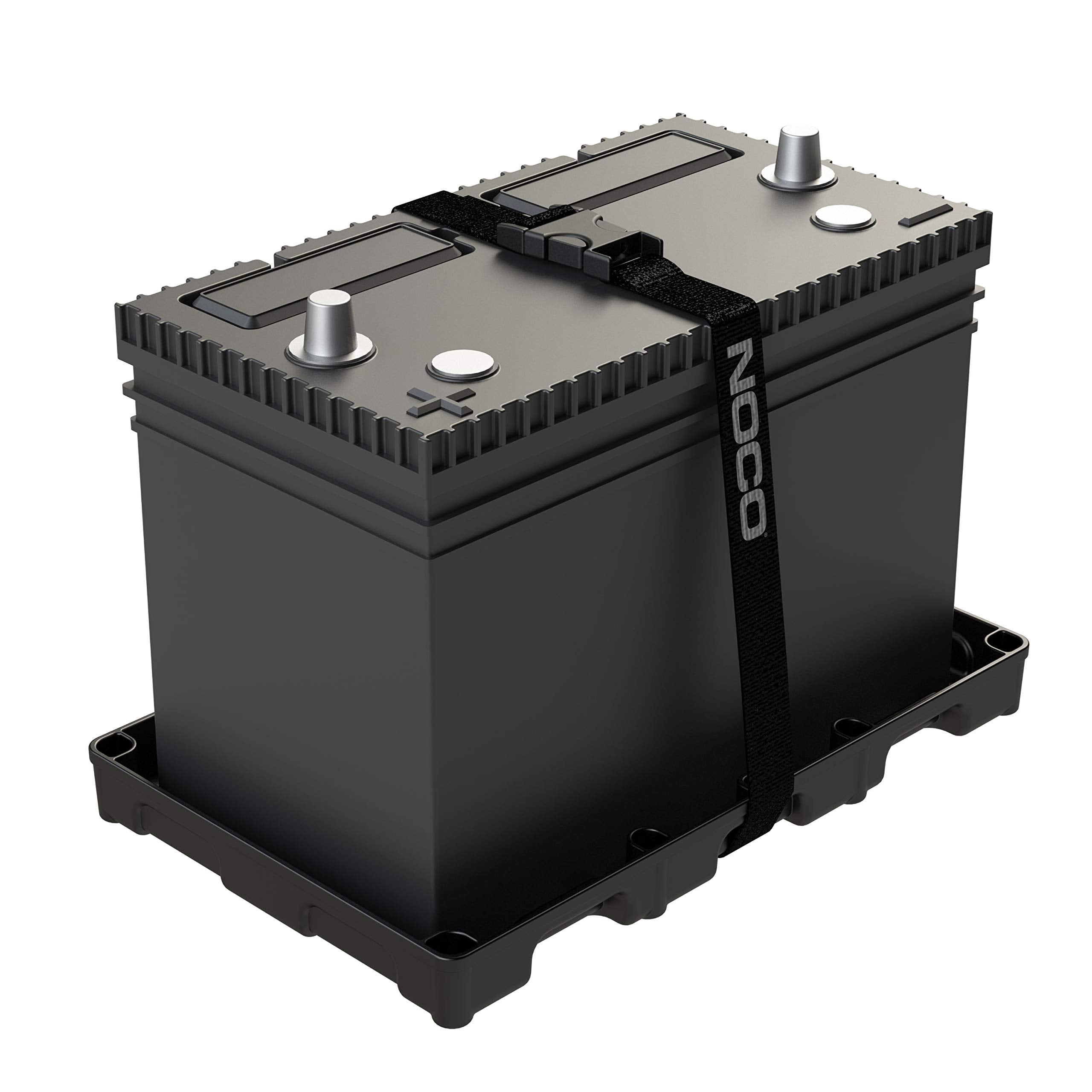 Noco Bt27S Group 27 Heavy-Duty Battery Tray For Marine, Rv, Camper And Trailer Batteries