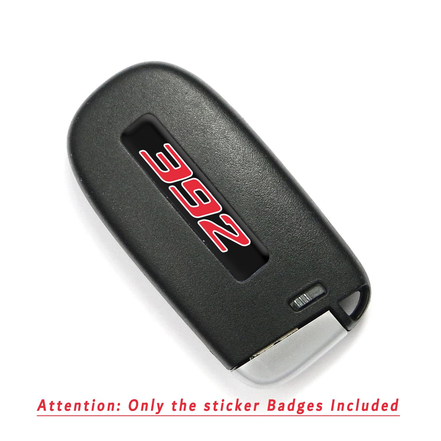 Toolepic Key Fob Badges Compatible With Challenger Charger Durango Vehicle 2015-2024- Set Of 2 - Finest Stickers Inlays Emblems For 392 Style, Perfect For Decals [Car Key Not Included]