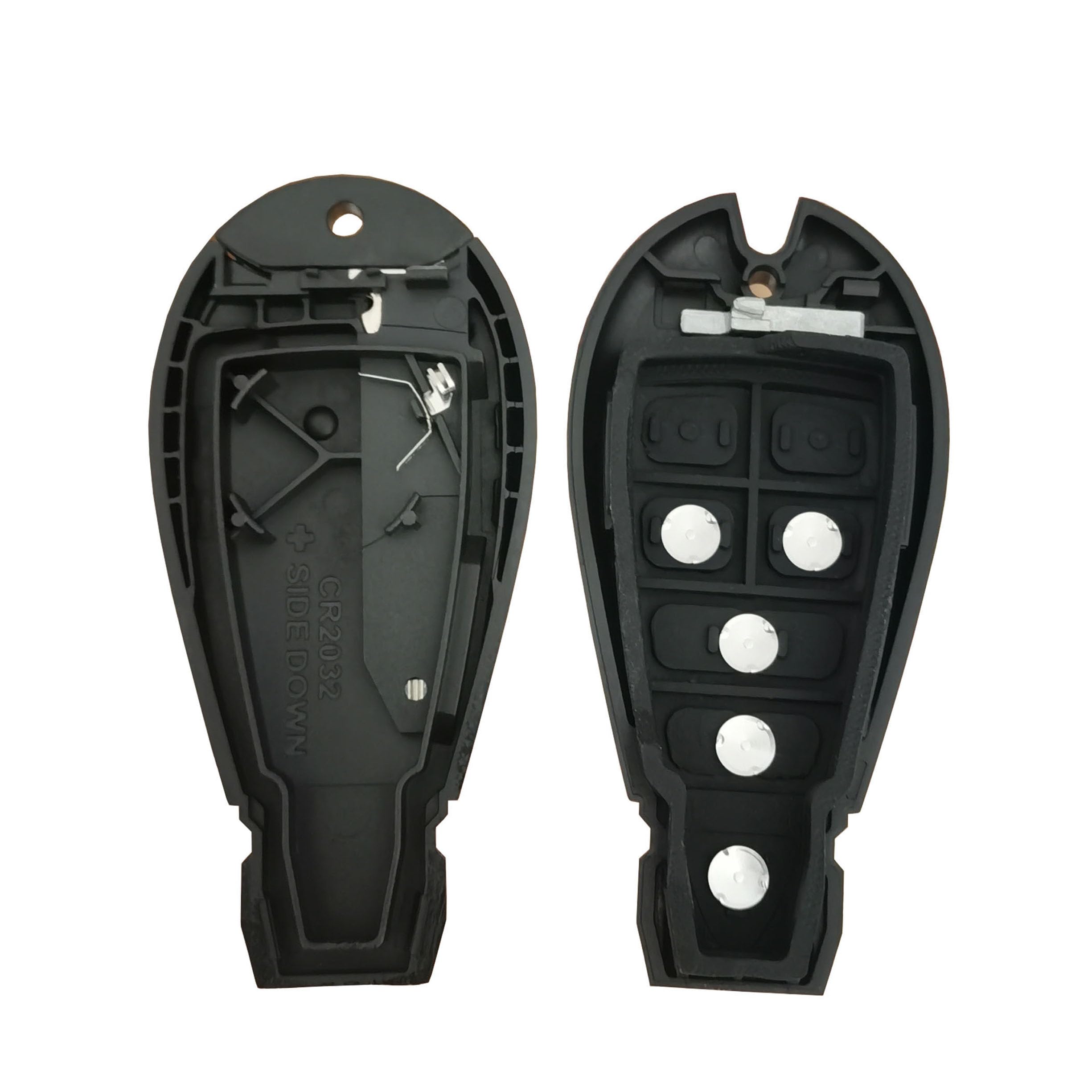 Wkedqaf Replacement For Keyless Entry Remote Key Fob Shell Case Fit For Dodge Dart Durango Challenger (5-Button)