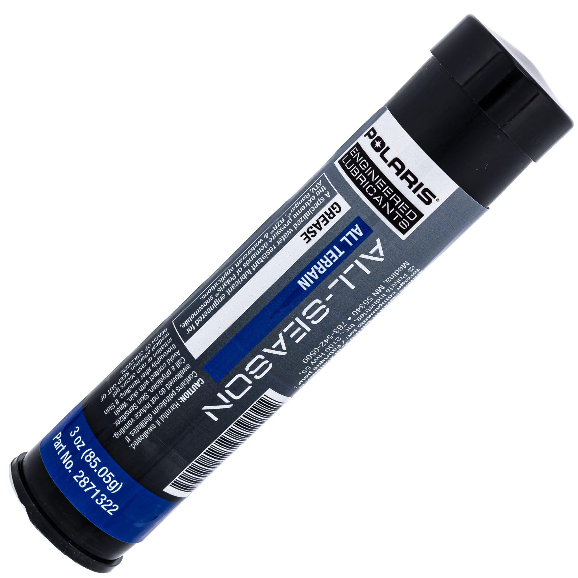 Polaris Premium All Season Grease - 4 Pack of 3 oz Water Resistant Lubricant for Ranger RZR ATV Snowmobile 2871322