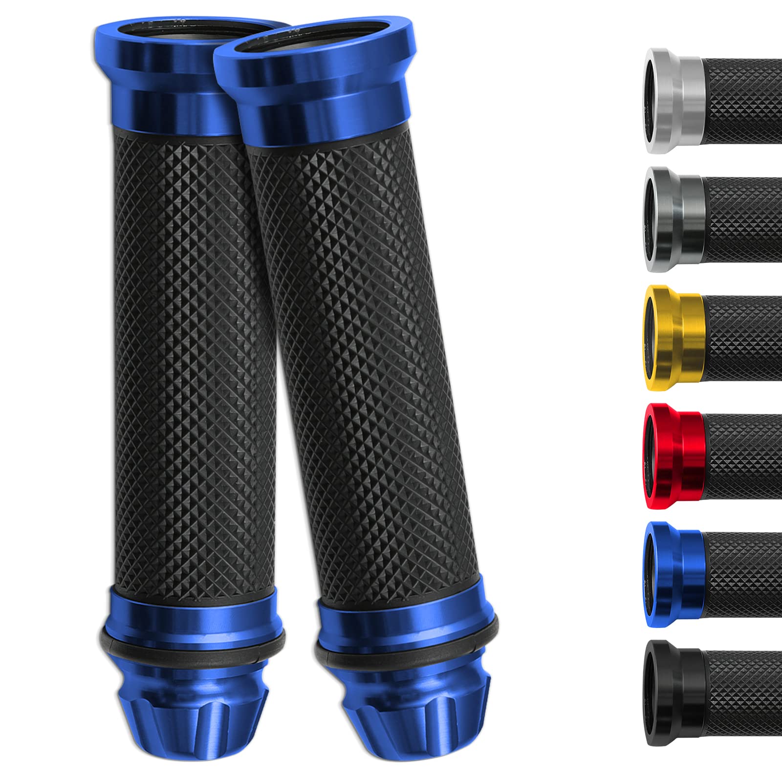 DREAMIZER Motorcycle Handlebar Grip Gel Brake Handle Rubber 7/8 Handle Grips Compatible with CRF EXC YZF Protaper Pro Taper Mo