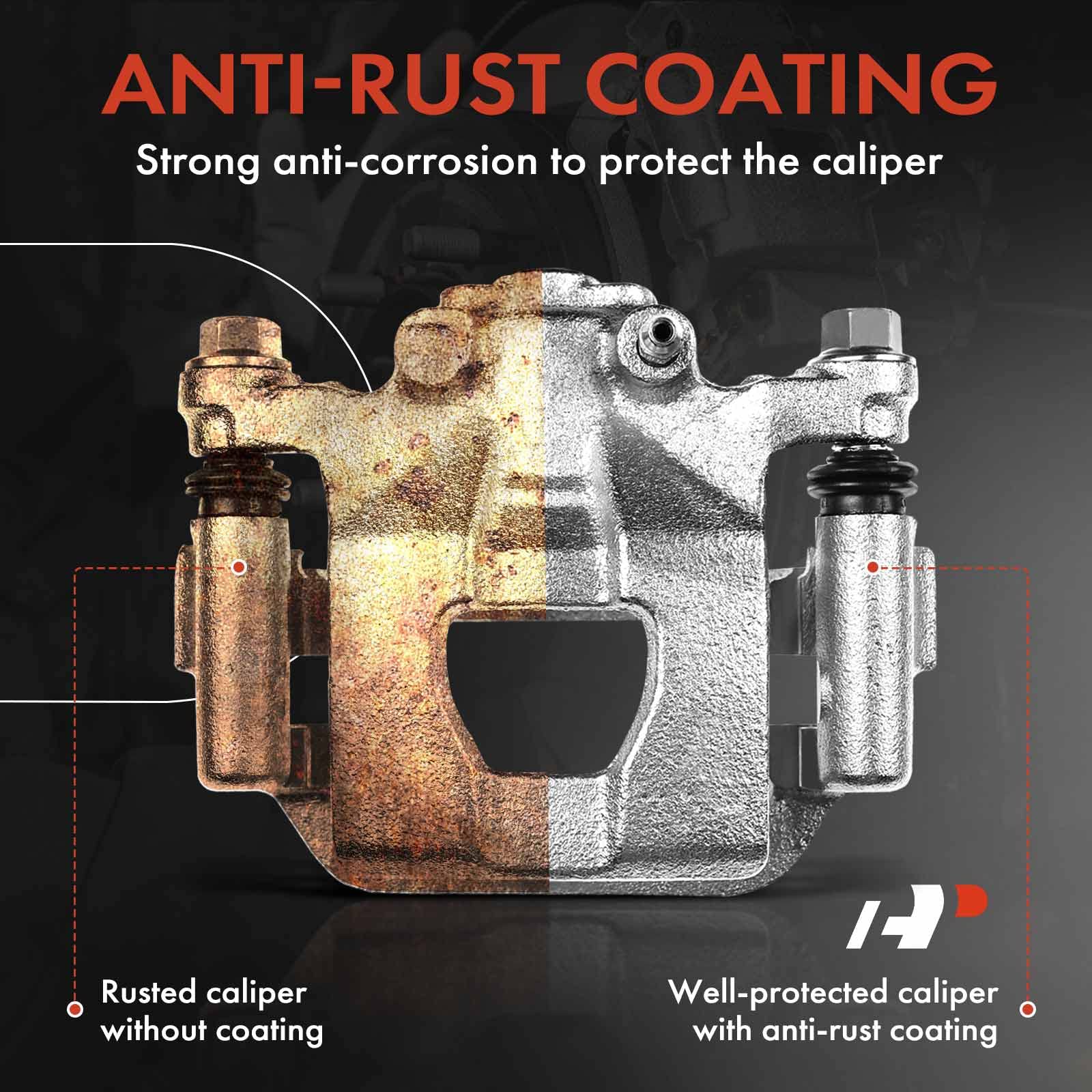 A-Premium Disc Brake Caliper Assembly With Bracket Compatible With Select Toyota And Lexus Models - Avalon 2008-2018, Camry 2007-2017, Es350 2007-2011, 2016-2018 - Front Driver And Passenger Side