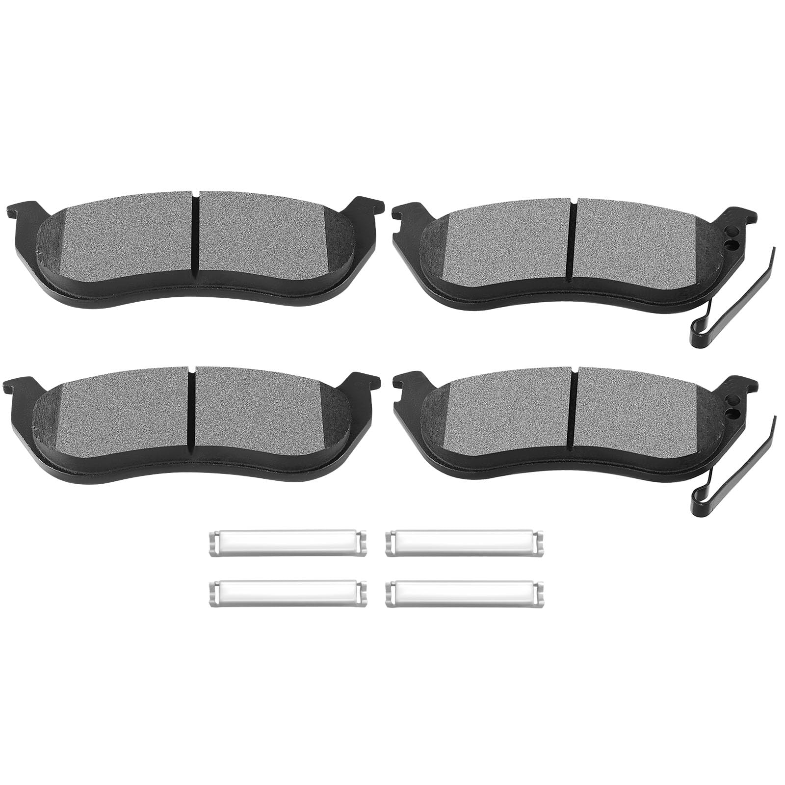 Scitoo D981 Rear Semi-Metal Brake Pads Sets Fit For Ford For Explorer 06-10,For Ford For Explorer Sport Trac 07-10,For Jeep Libe