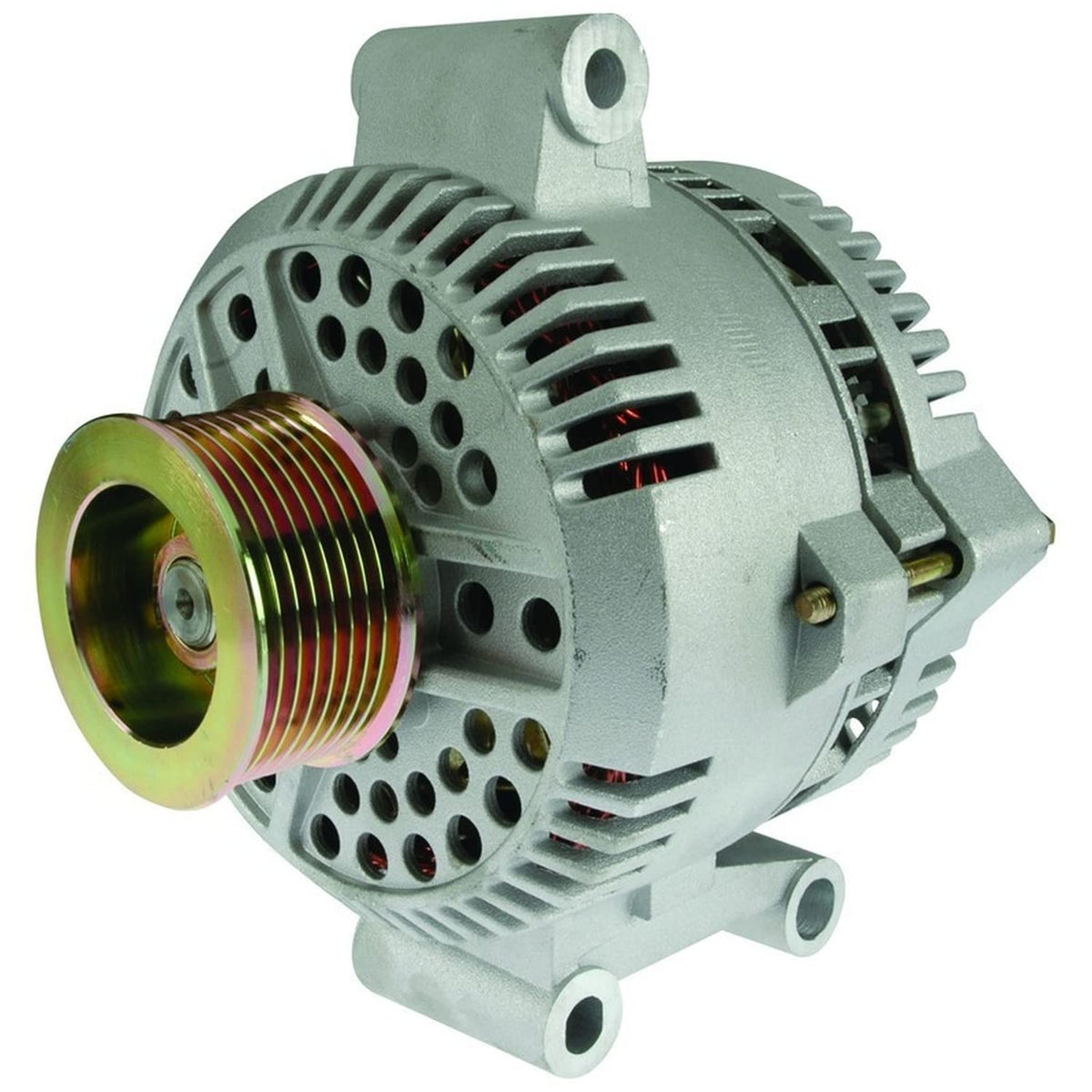 OEG Parts New Alternator Compatible With Ford 7.3L Diesel Super Duty T444E Powerstroke F250 F350 E350 E450 E550 1995-2003 AFD007
