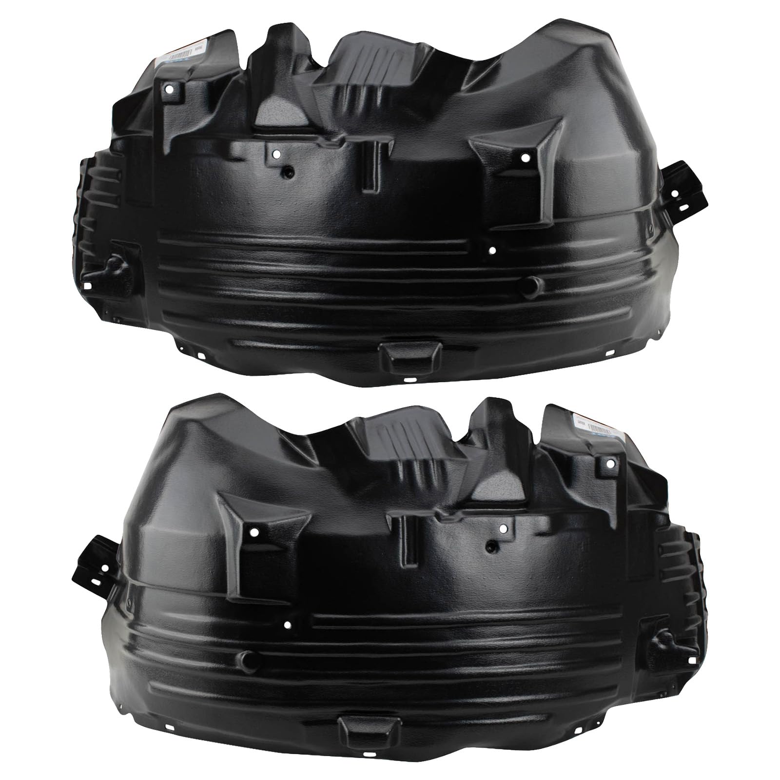 Trq Front Inner Fender Liner Set Compatible With 2005-2007 Nissan Armada 2004 Pathfinder Armada 2004-2007 Titan Ni1248107 Ni1248