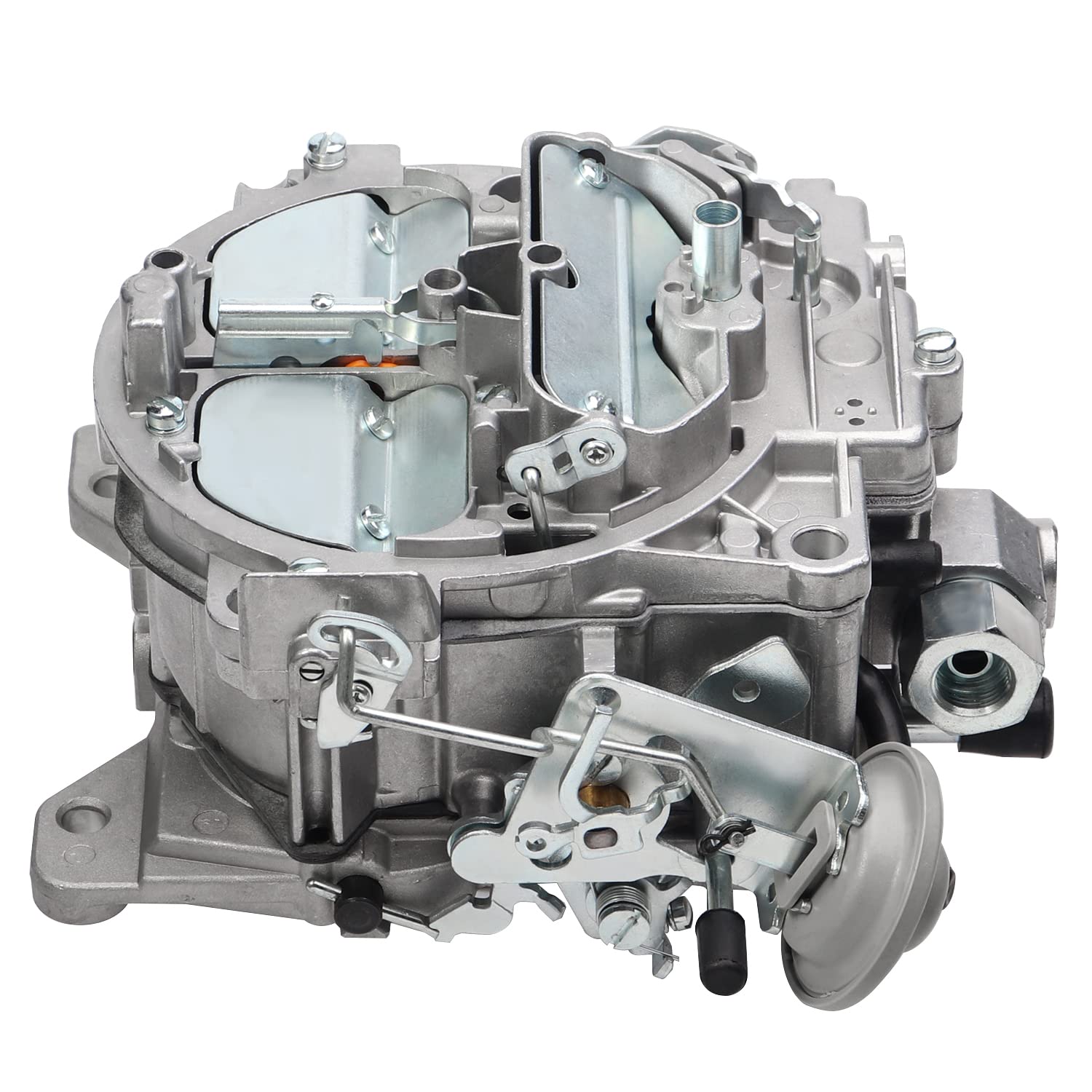 SOASEMBE Rochester Quadrajet Carburetor 4 Barrel 750 CFM for Chevy 327/350/427/454, 1966-1973, 4MV-Div