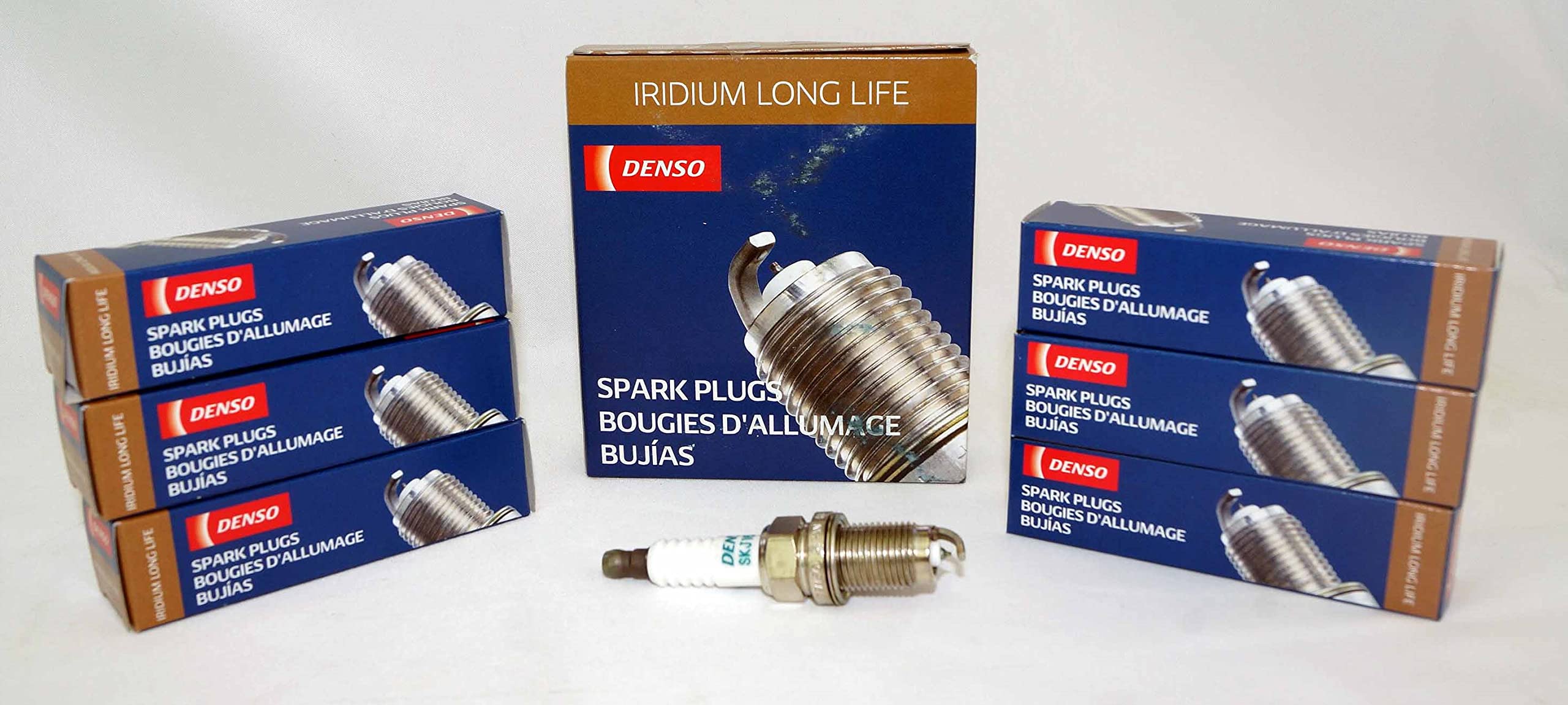 Denso # 3422 Iridium Long Life Spark Plugs -- Skj16Dr-M11 ----- 6 Pcs New