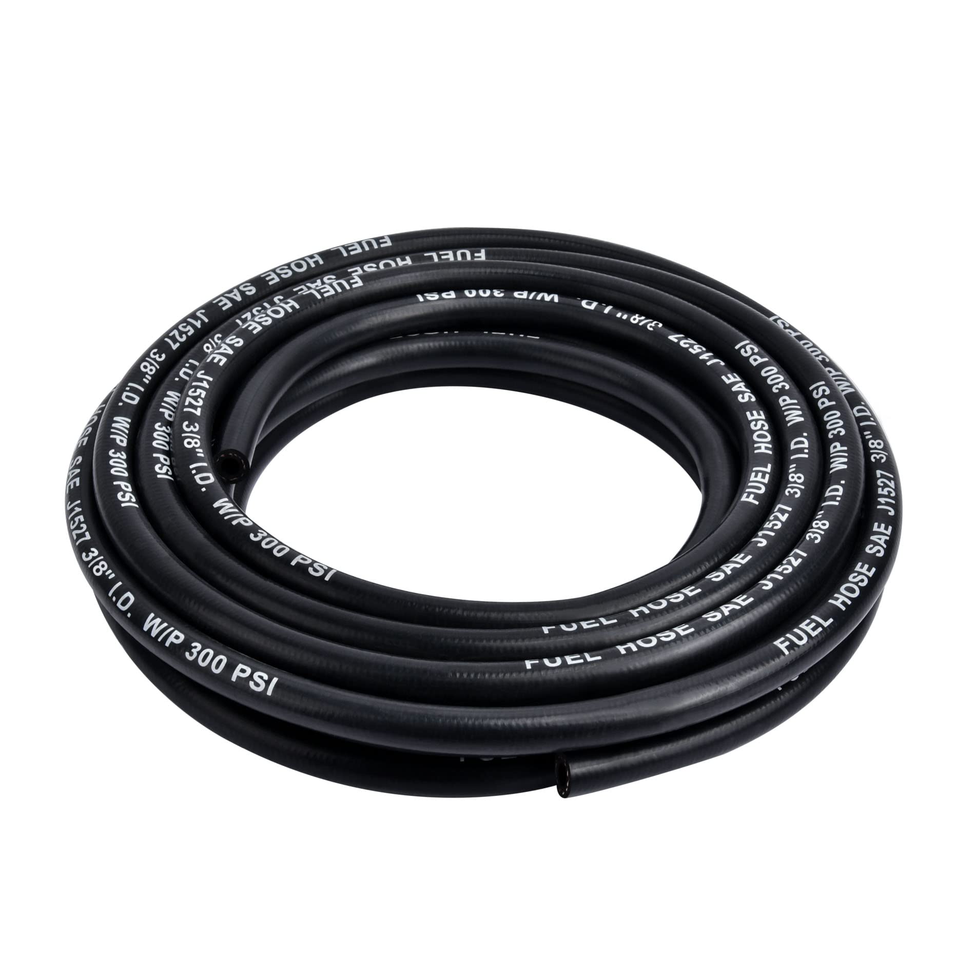 EVIL ENERGY 3/8 Marine Fuel Line Hose Type A1-15 Rubber 25FT SAE J1527