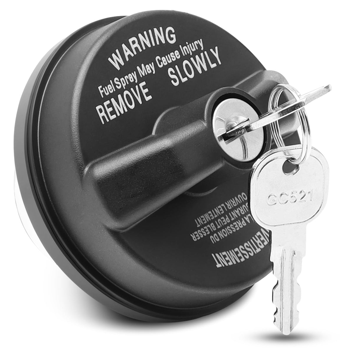 05278655AB Locking Gas Cap Fit for Chrysler 300 Dodge Jeep Ram, Lock Fuel Cap for Challenger Ram 1500, Fuel Tank Cap Locked for 