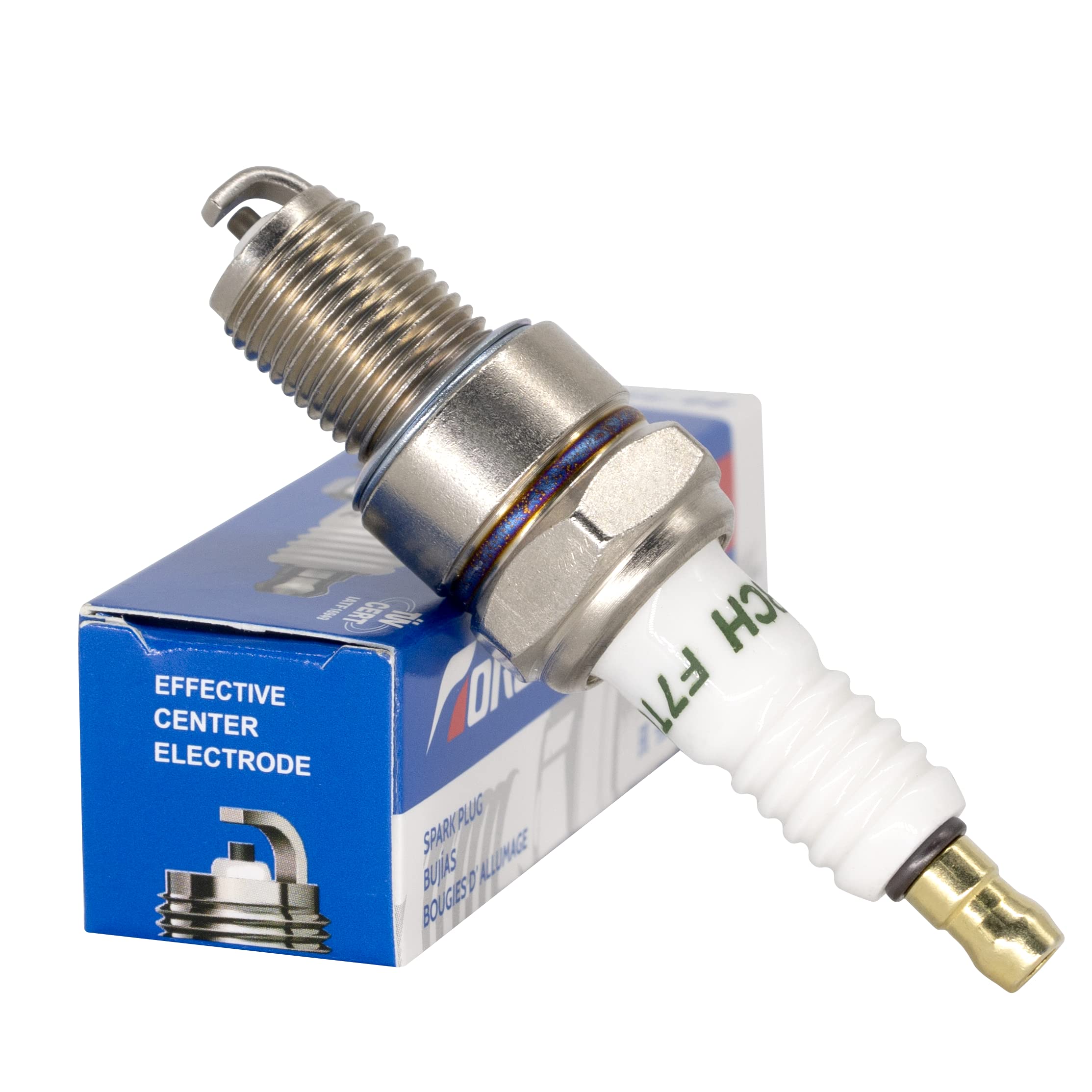 Pk2 Torch F7Tc Spark Plug Replace For Ngk 3785 Bp7Es Spark Plug, Compatible With Gx120 160 200 240 270 340 390 Generator Lawnmow