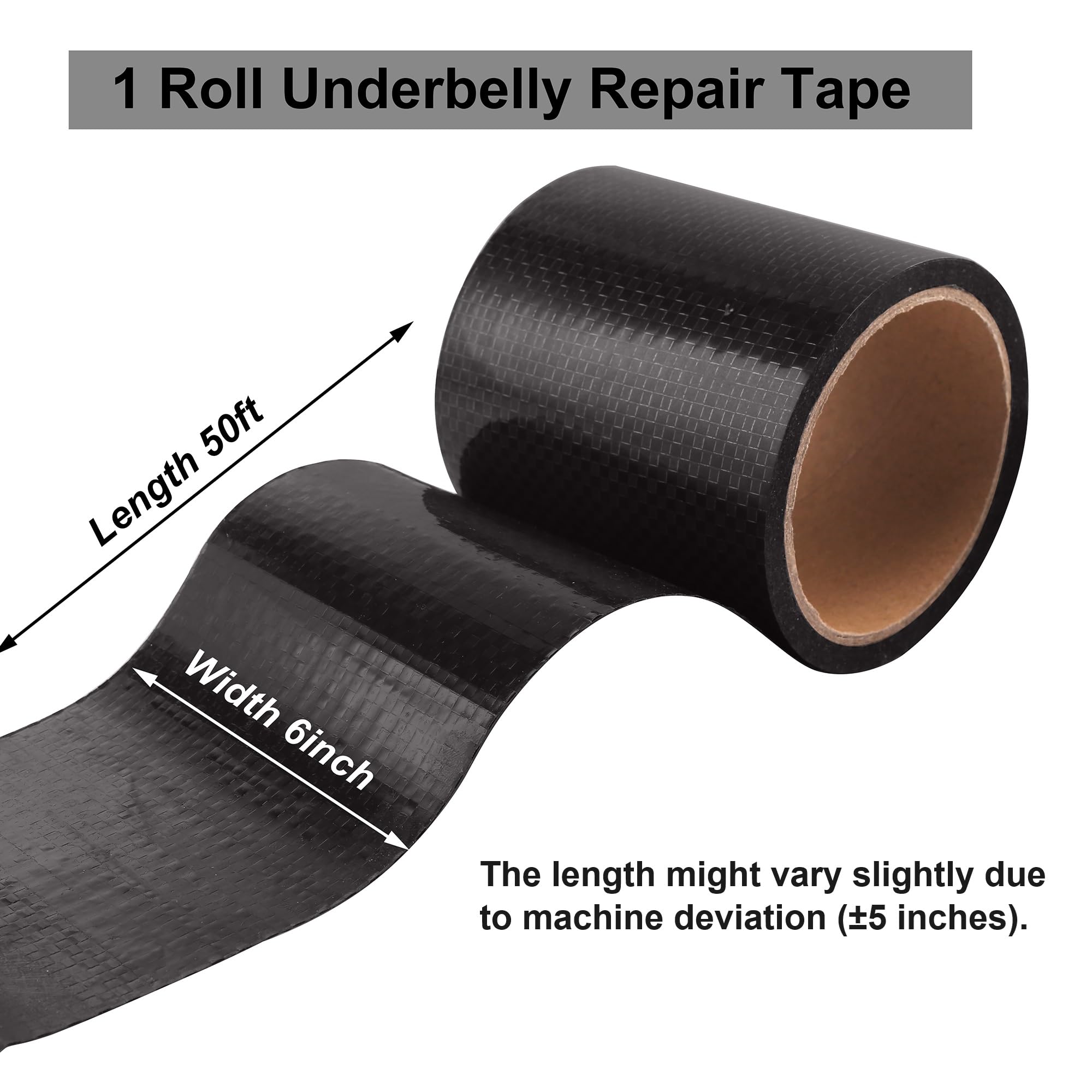 Plusroc Rv Underbelly Material Rv Underbelly Tape Waterproof Flex Belly Tape With Permanent Sealing Adhesive For Mobile Home, Ca