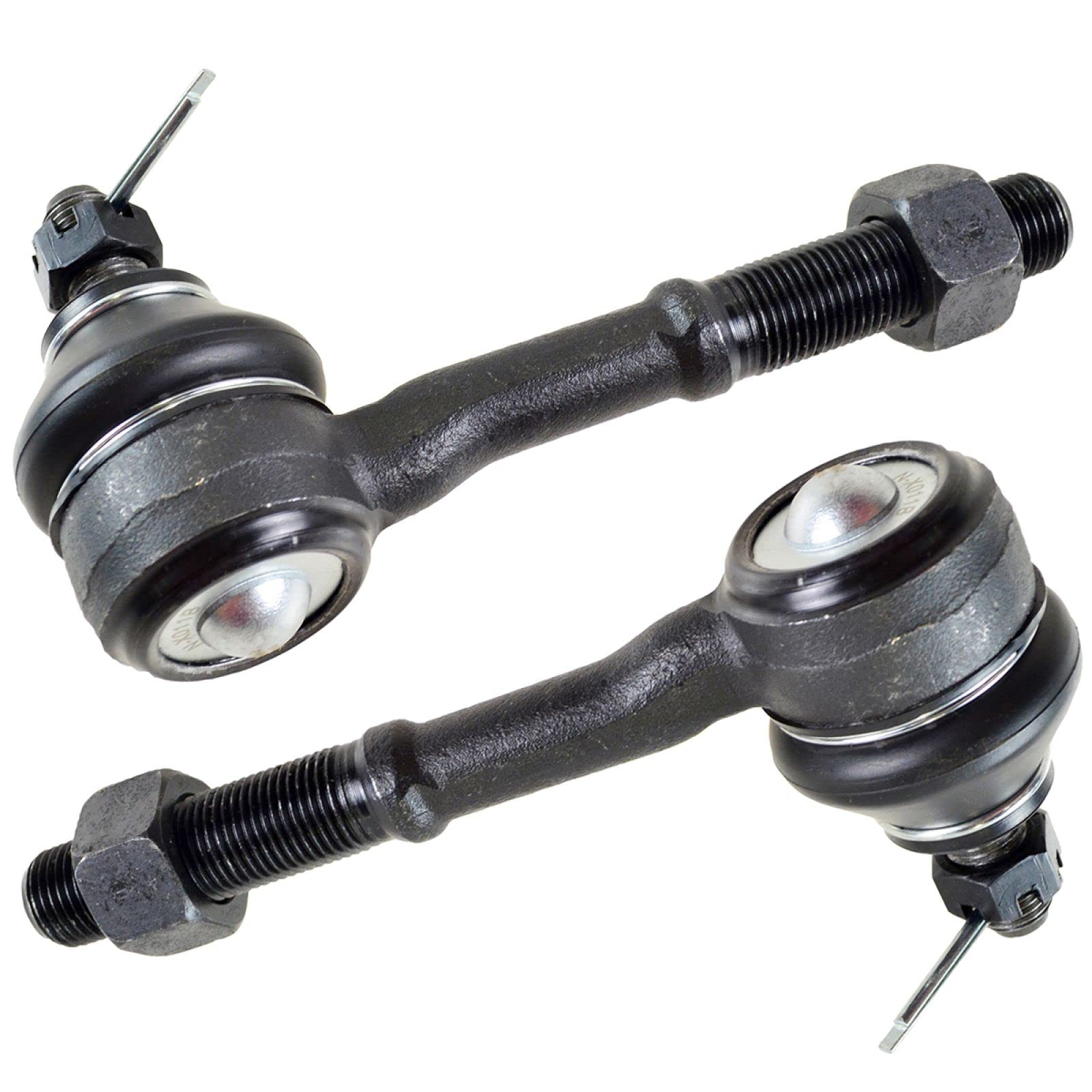TRQ Front Inner Tie Rod Set Compatible with 1994 Nissan D21 1993-1995 Pathfinder 1995-1997 Pickup