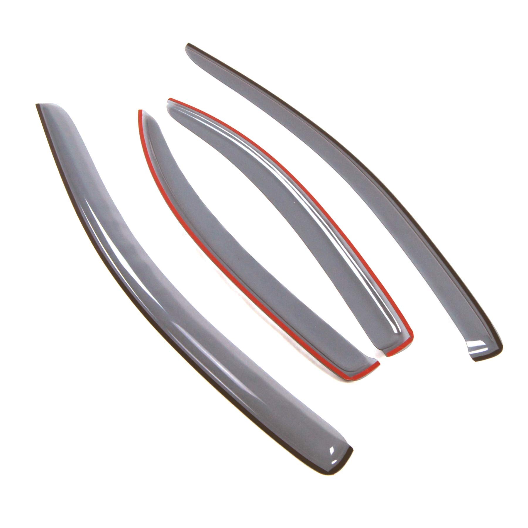 Car Window Rain Guard | Outside Mount Visors Auto Side Window Deflectors | Windows Visor Rain Shields Compatible With 2007-2010