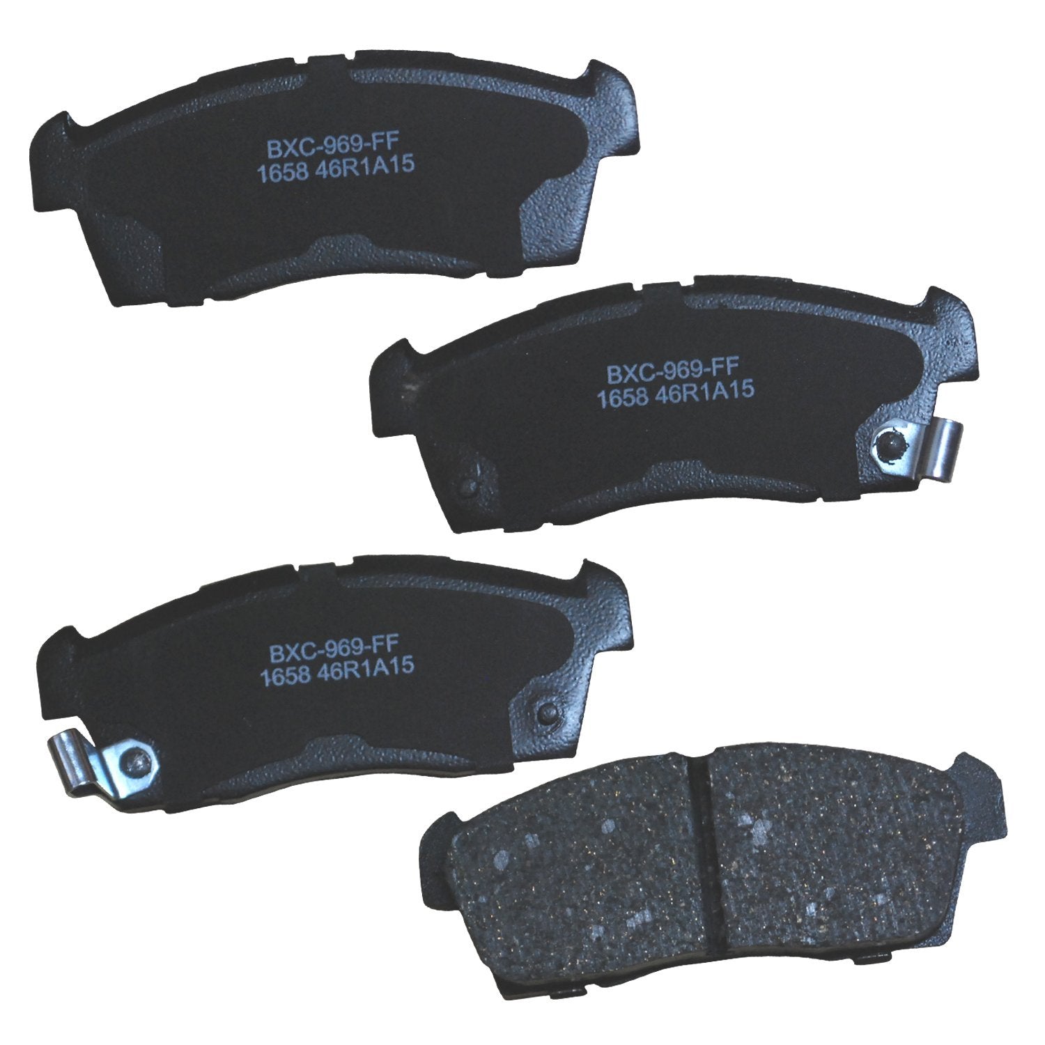 Bendix Premium Sbc1658 Ceramic Front Brake Pads For Mitsubishi I-Miev 2012, I-Miev 2014, I-Miev 2016, Suzuki Ignis 2020-2018