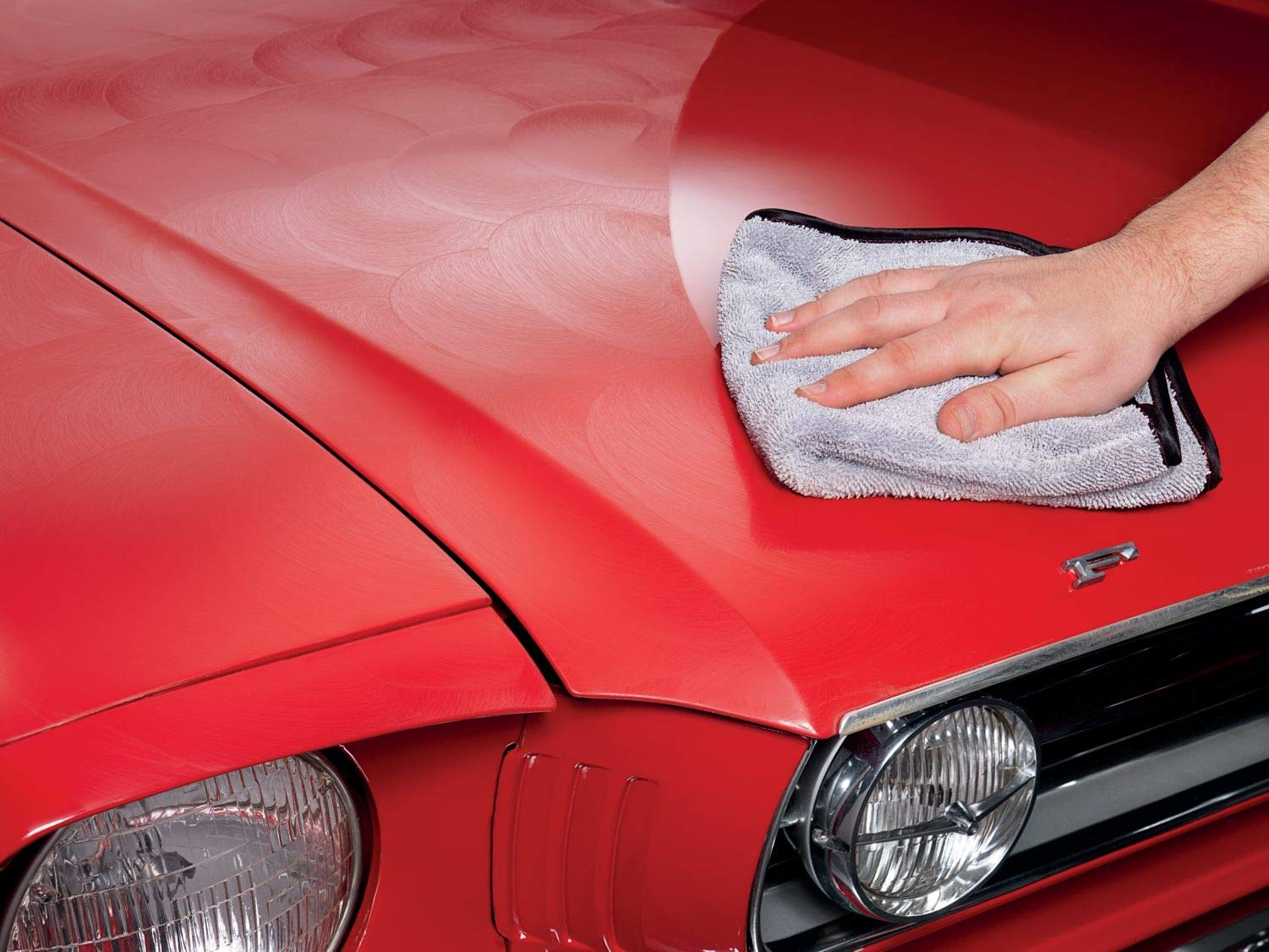 Griot'S Garage 55586 Pfm Terry Weave Towel, 16'' X 16'', Grey (Set Of 2)