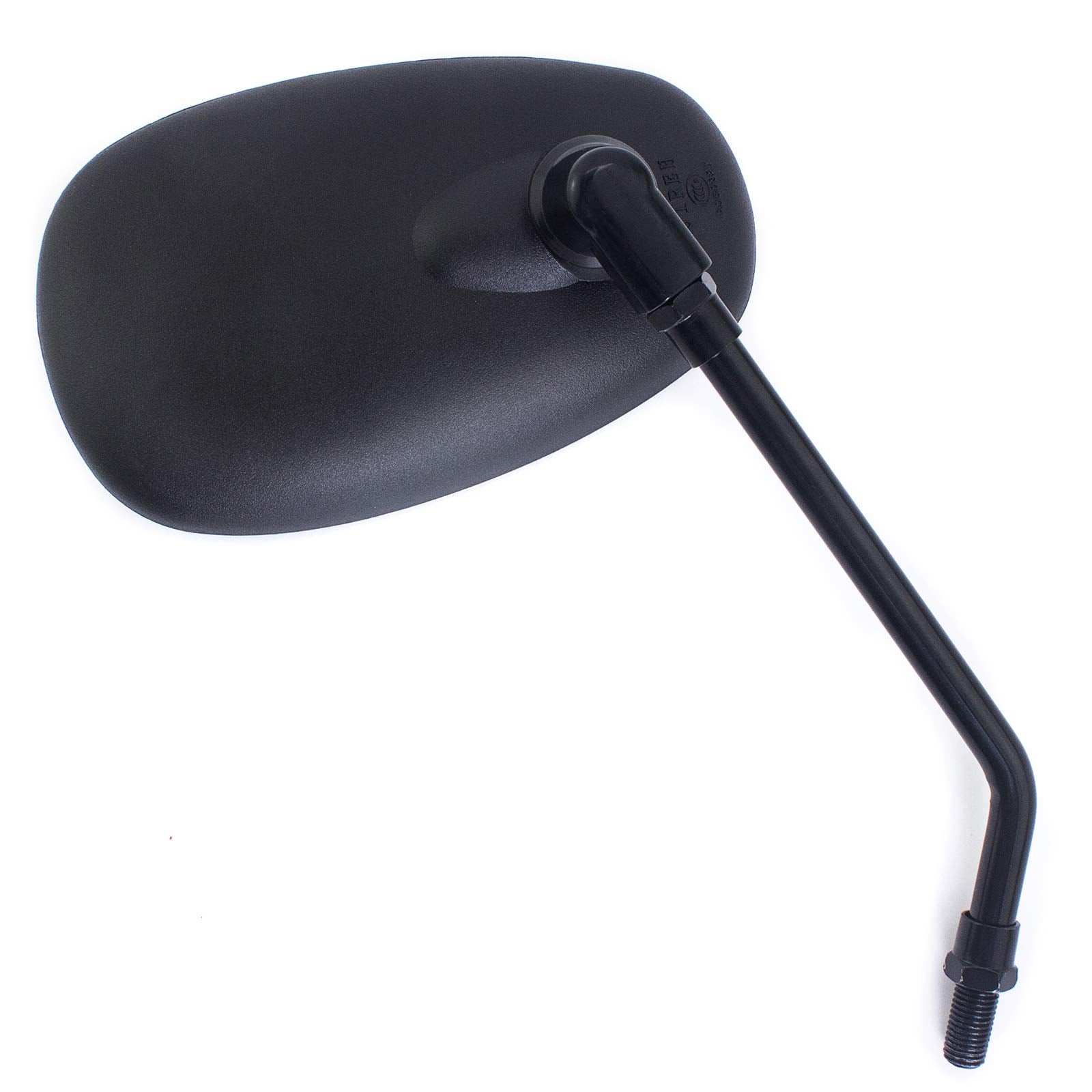 Universal Motorcycle Mirrors Black Rearview Mirrors With 7/8” Handle Bar Mount For Bike, Motorcycle